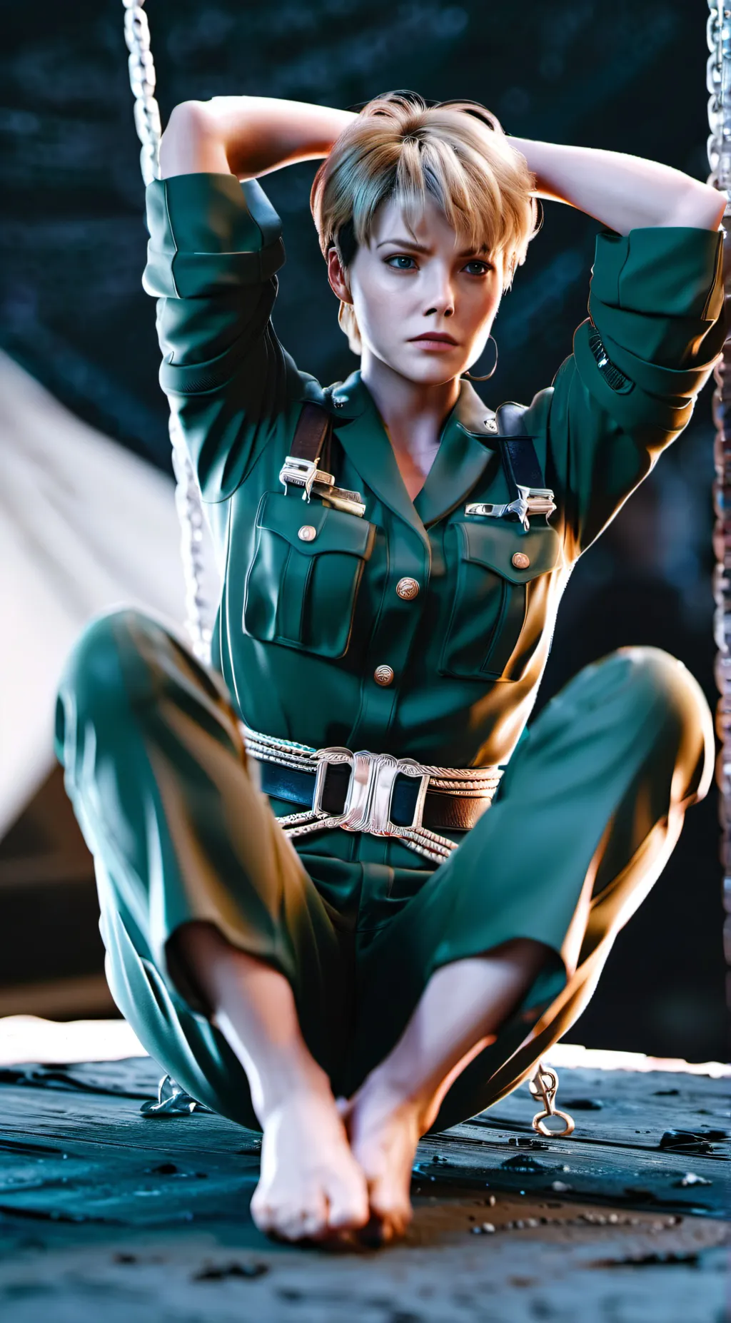 ai character: Pilot Jane  background