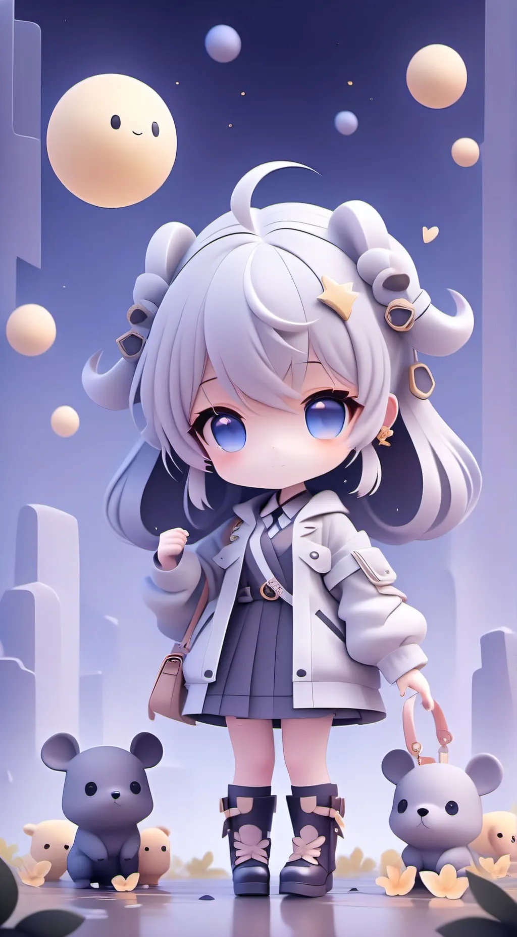 ai character: bella background