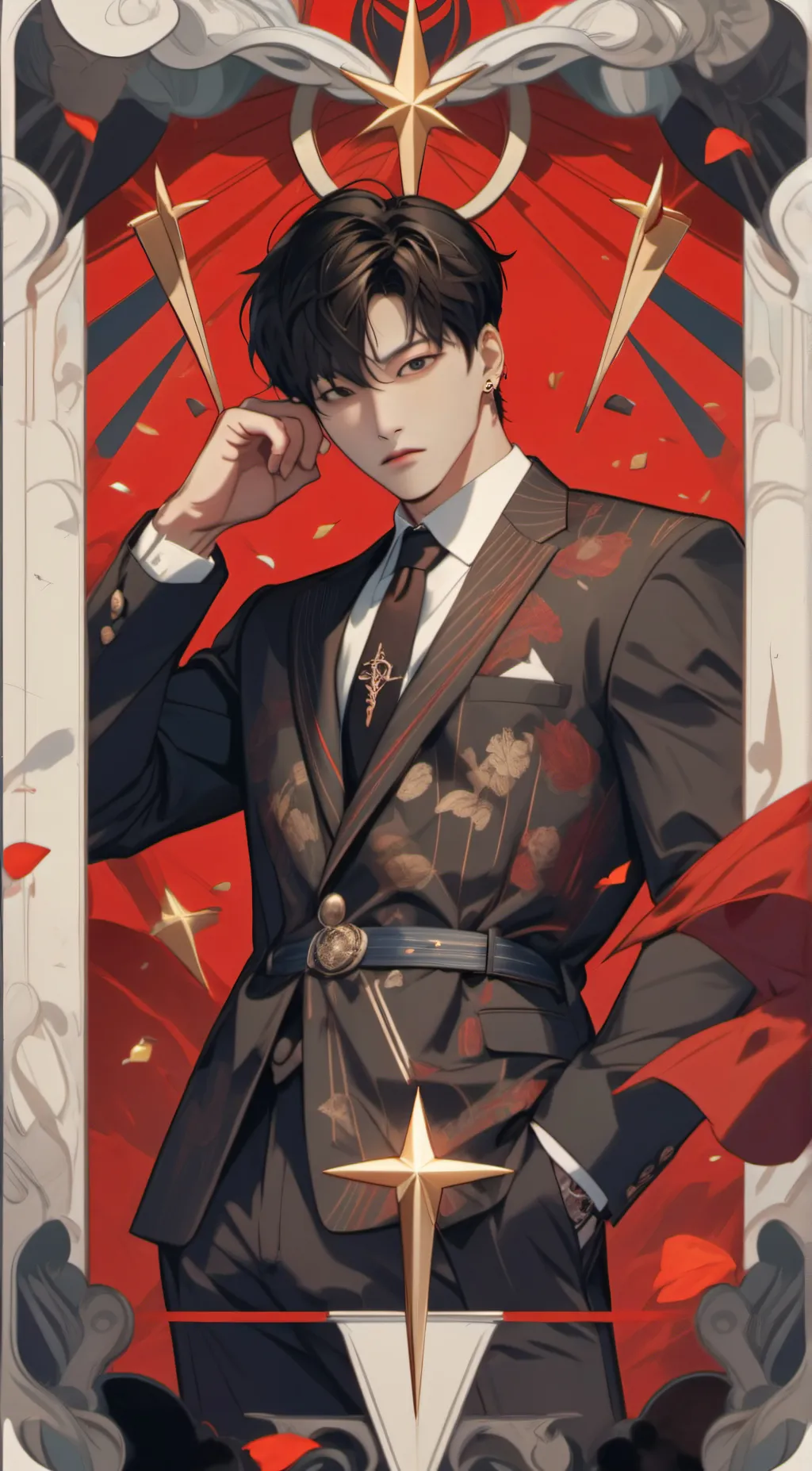 ai character: jungkook  background