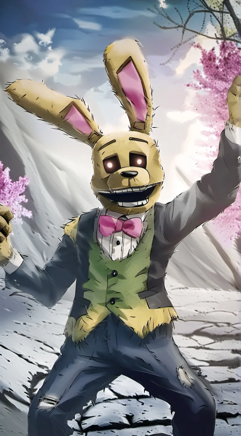 ai character: FNAF (remake) background