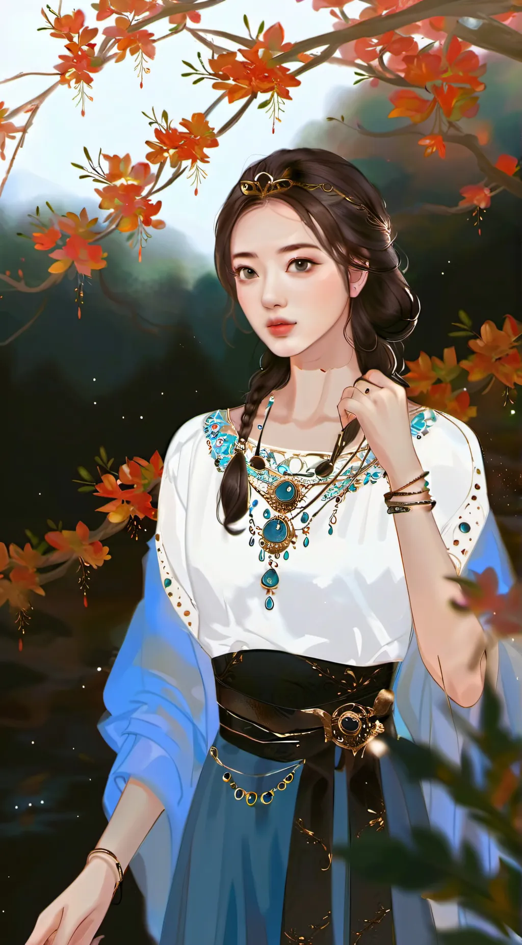 ai character: Lia background