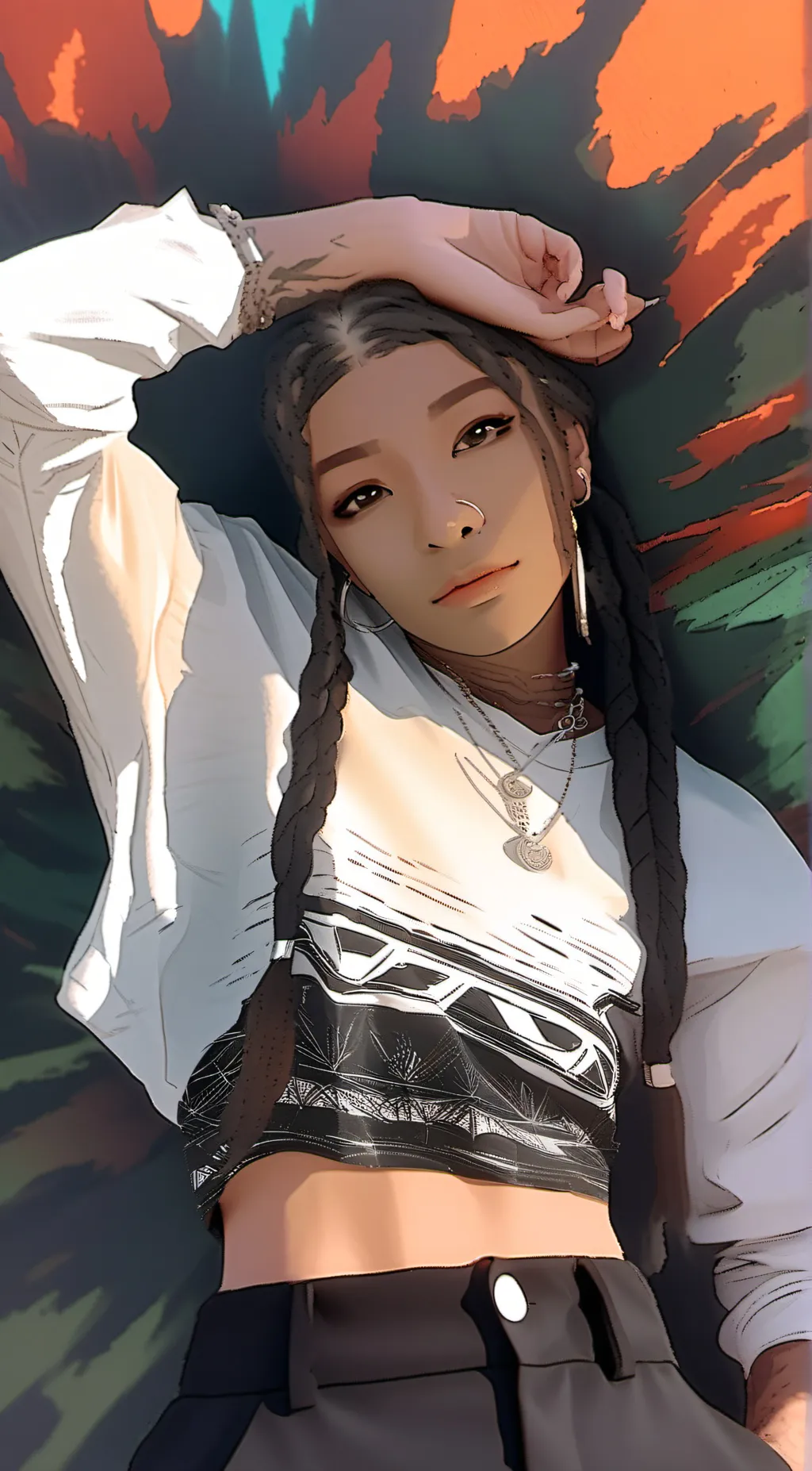 ai character: Nevaeh background