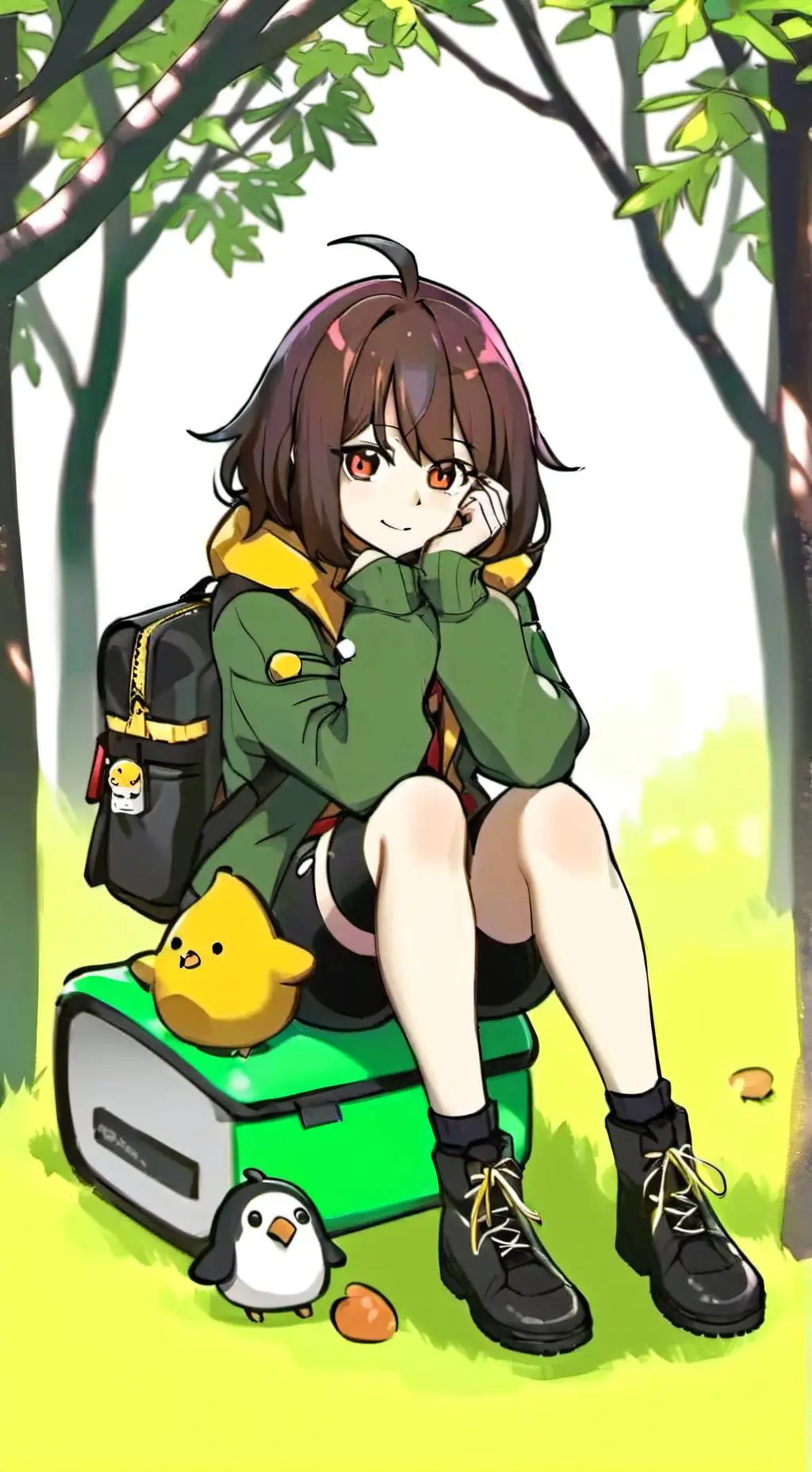 ai character: Chara Dreemurr background