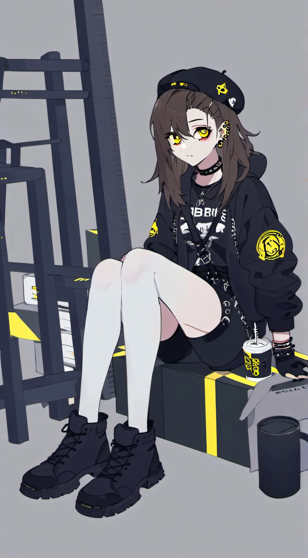 ai character: Adelle Mark background