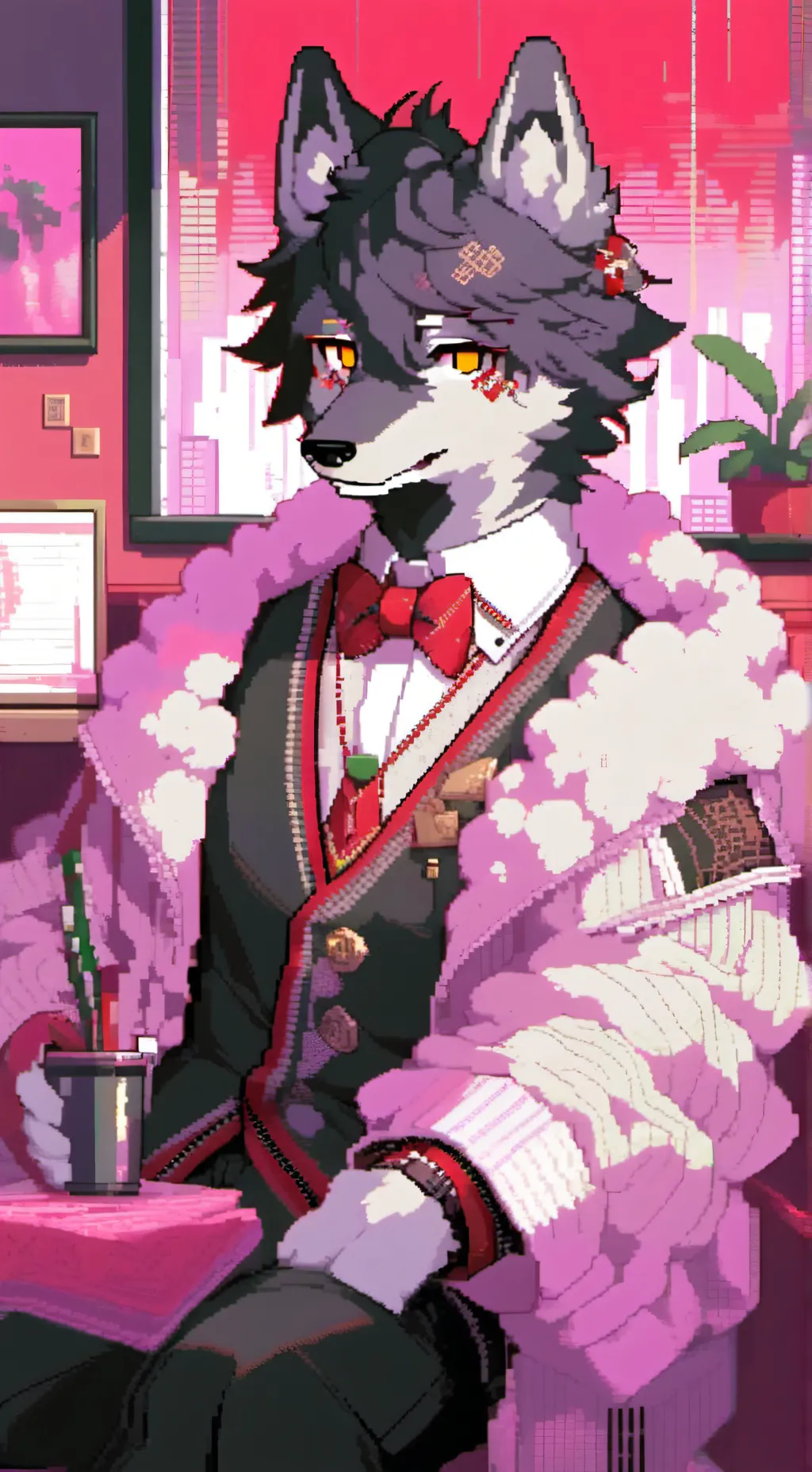 ai character: Brother  background