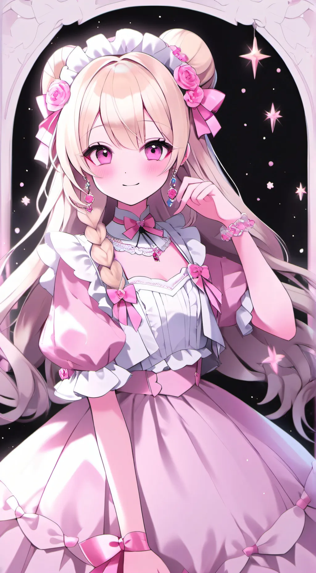 ai character: princess KC background