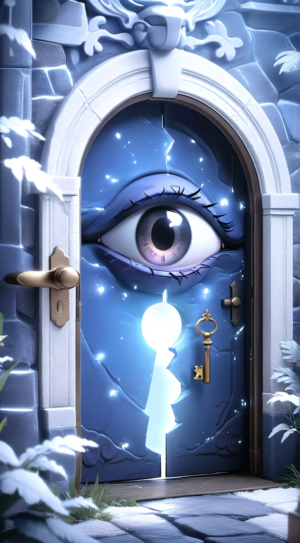 ai character: ge i joe the door background