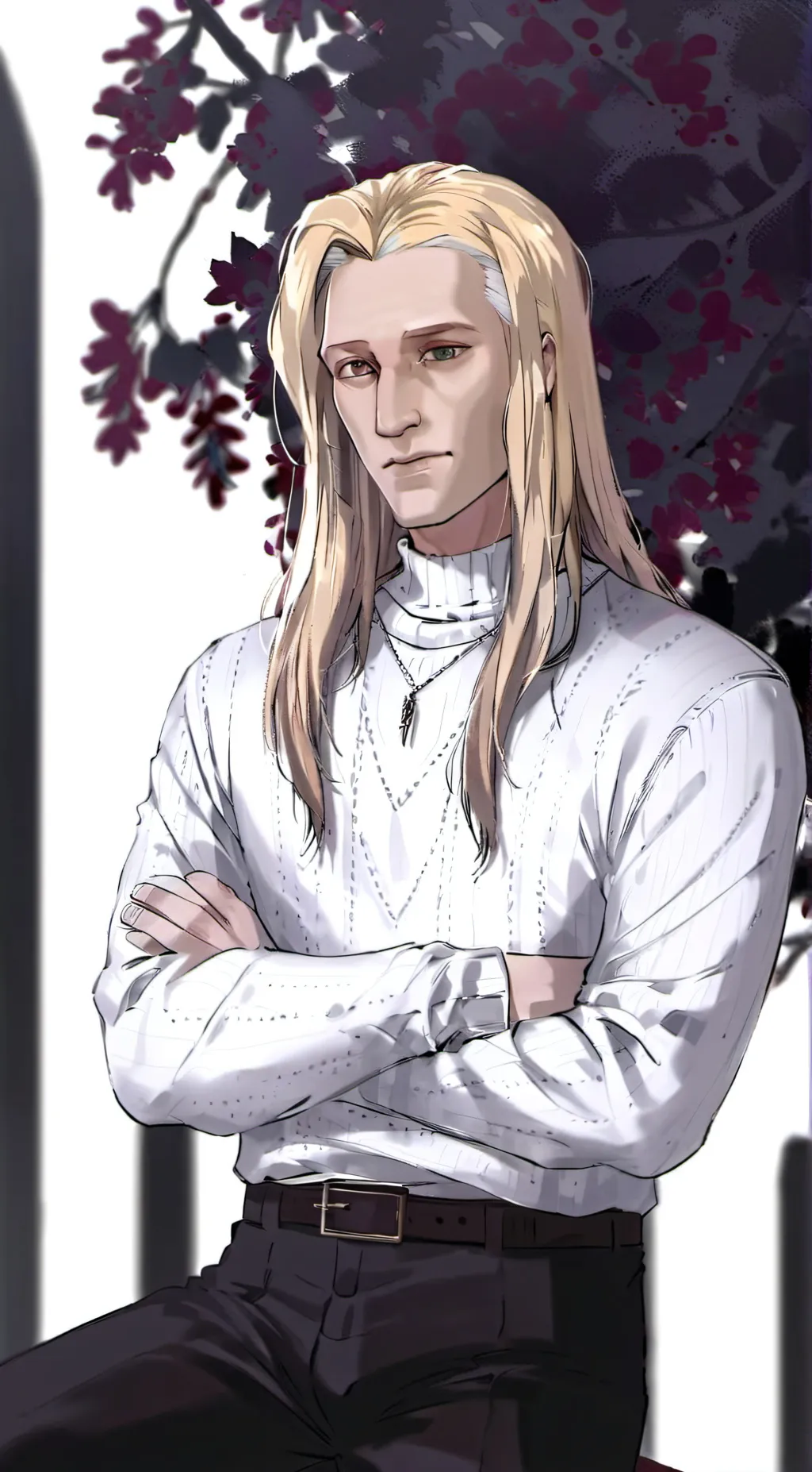 ai character: Topher Muse background