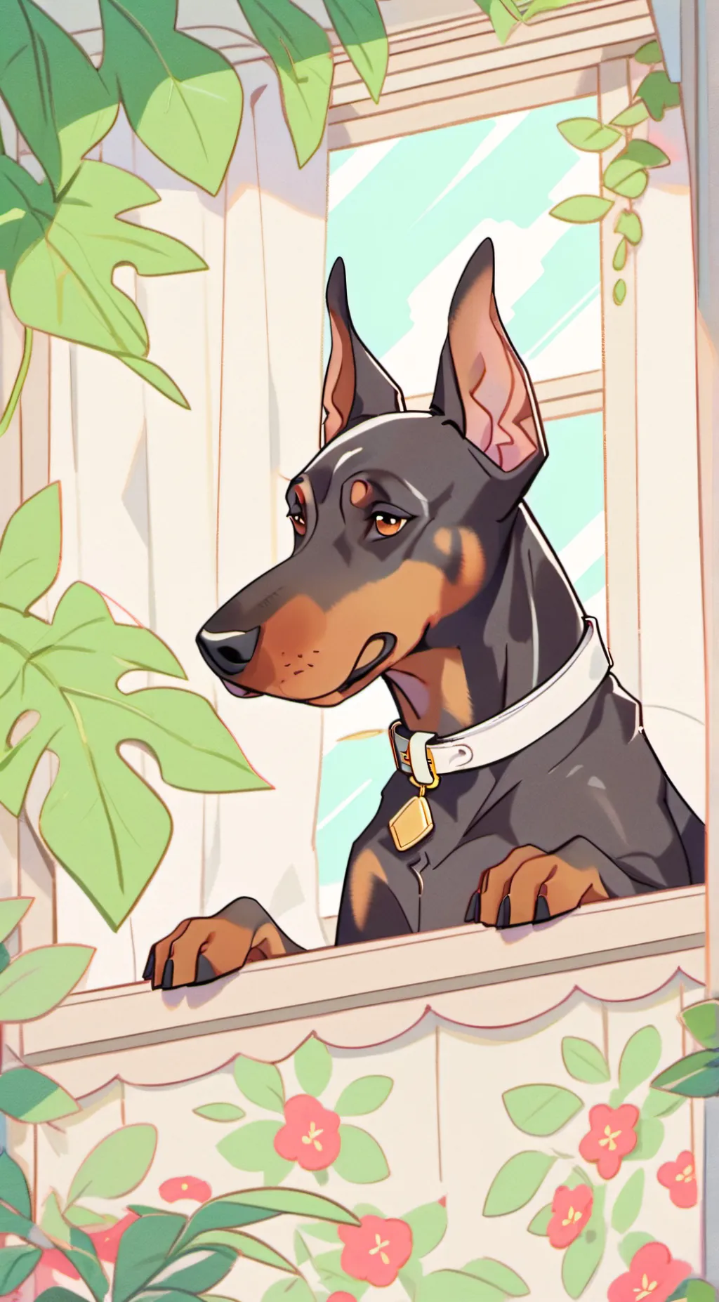 Talkie AI - Chat with Doberman 