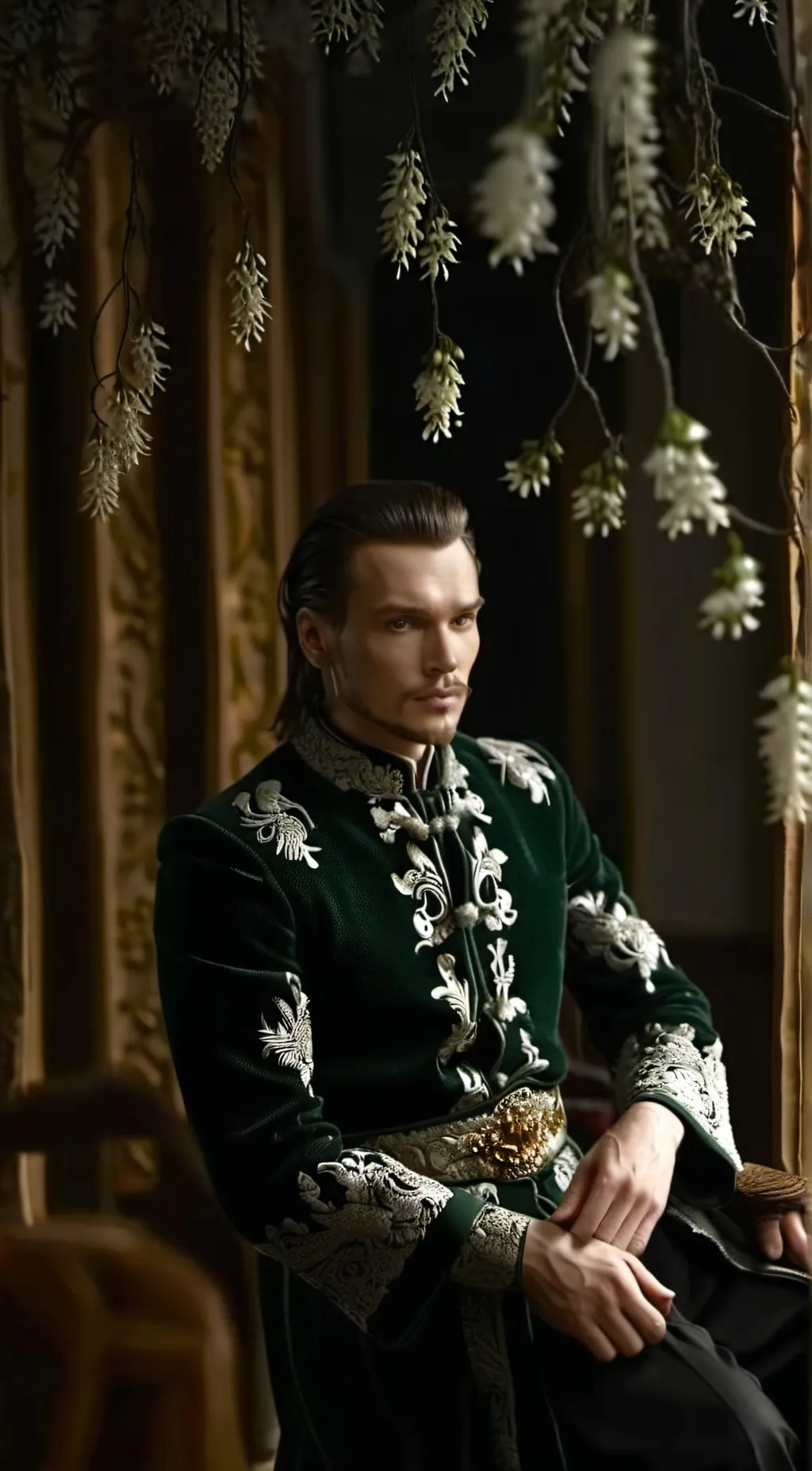 ai character: King henry 8 background