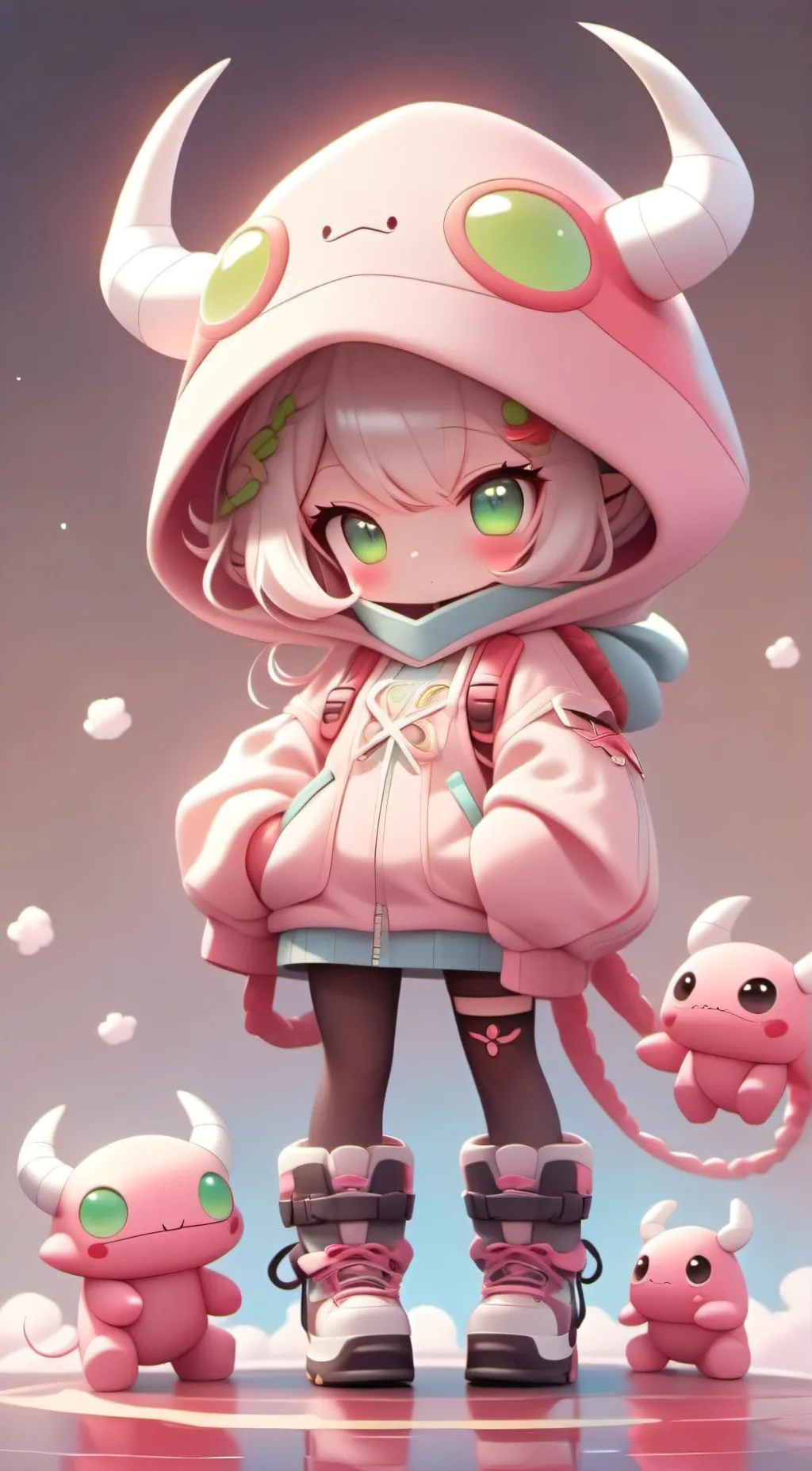 ai character: Mommy Long Legs background