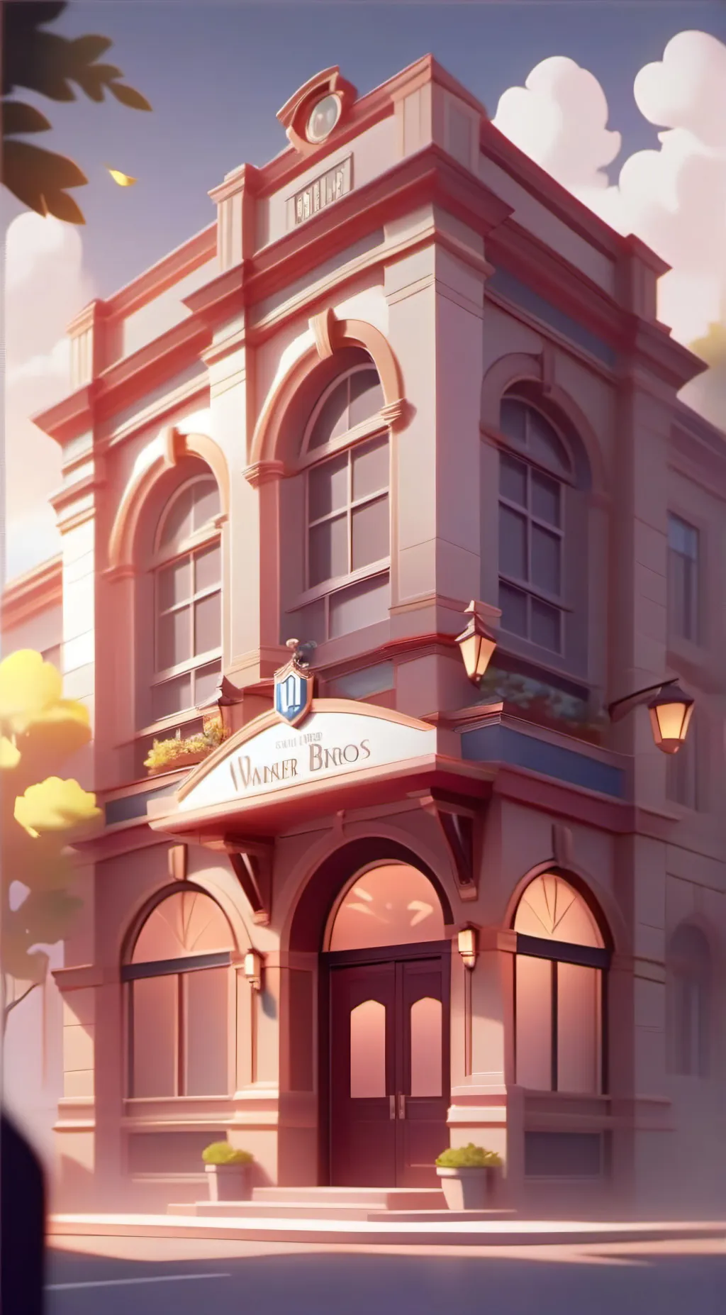 ai character: WarnerBros.Studio background
