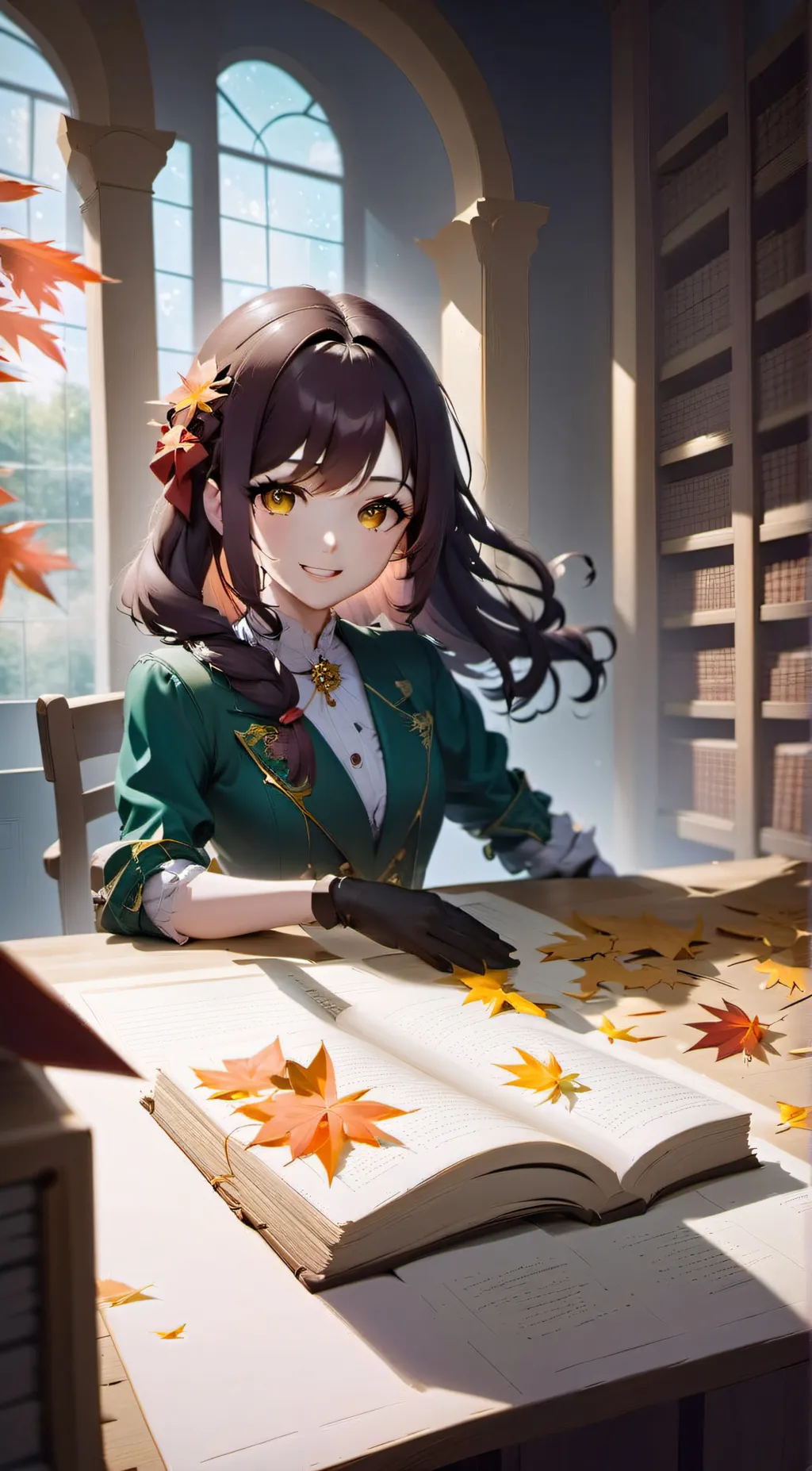 ai character: Arabele background