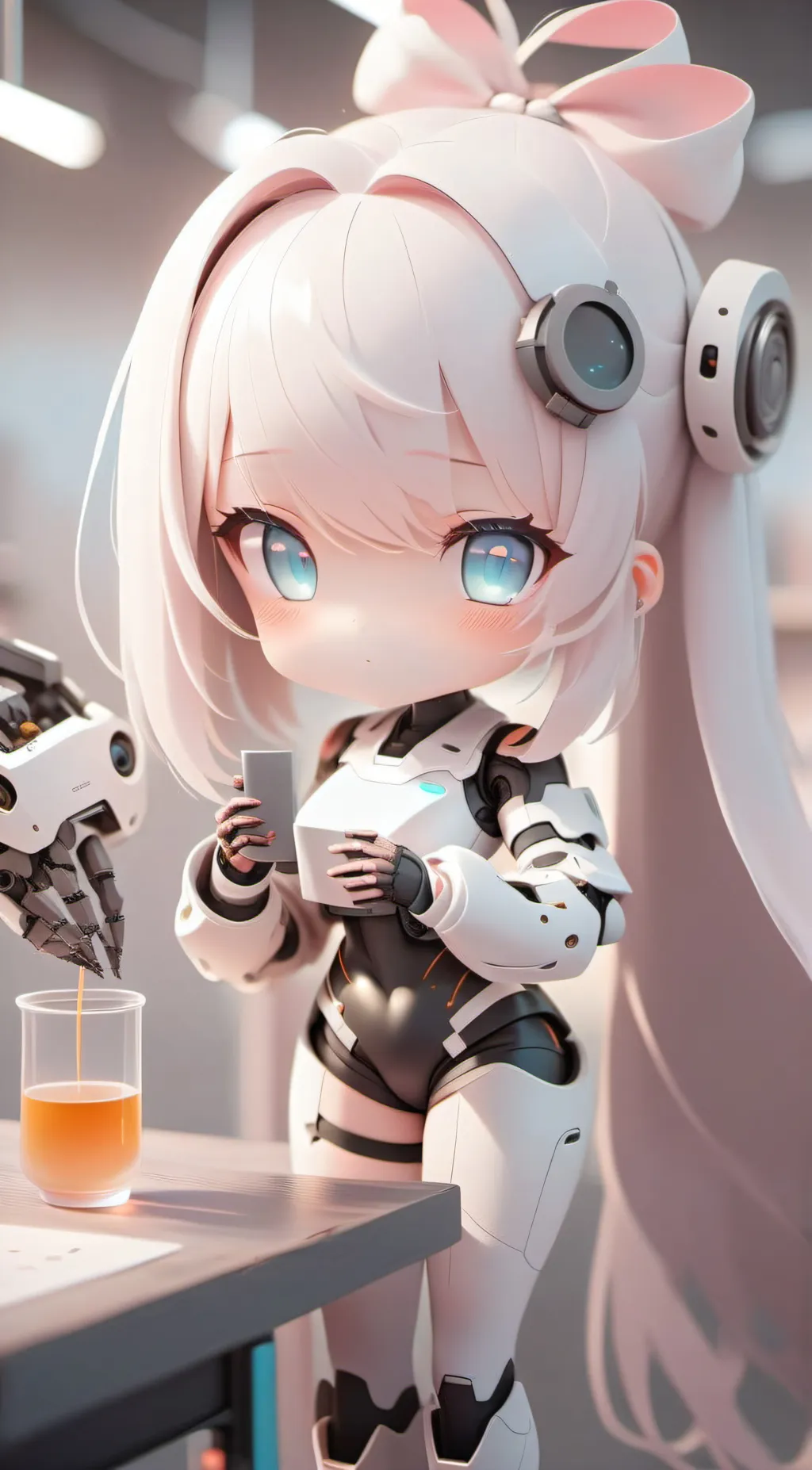 ai character: Lumi background