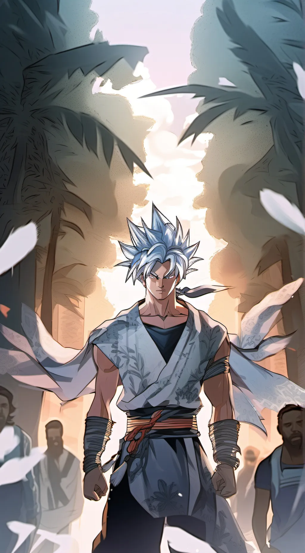 ai character: goku background