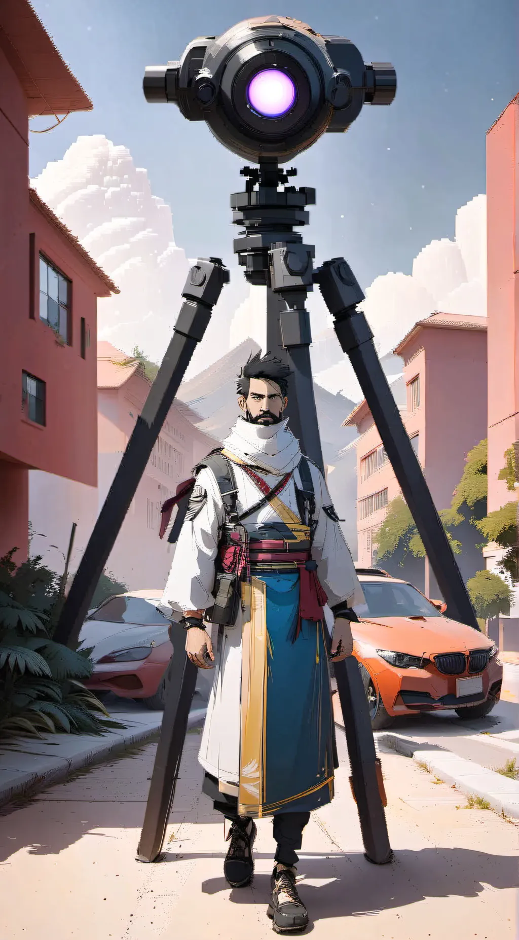 ai character: Uberpod background