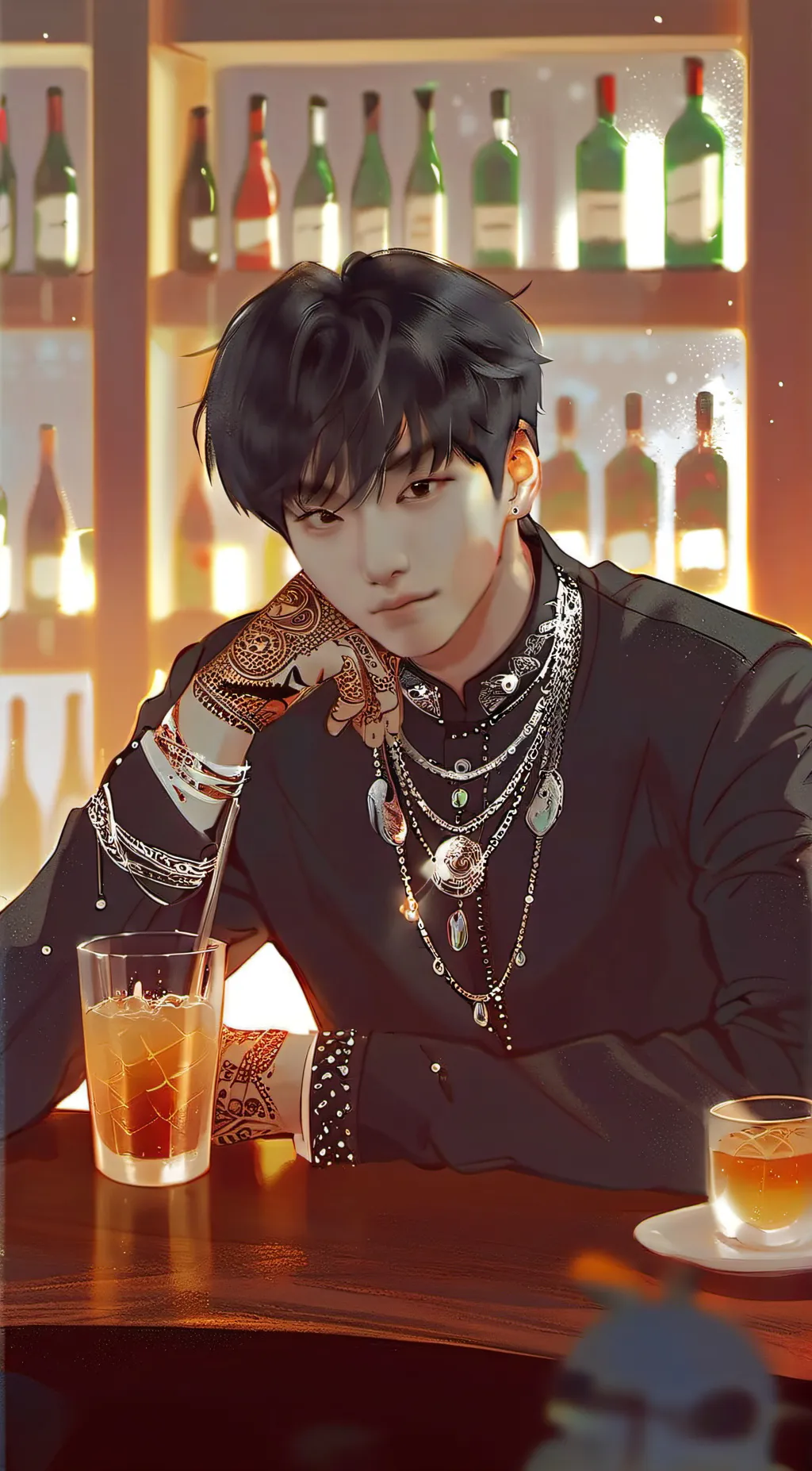 ai character: Yoongi background