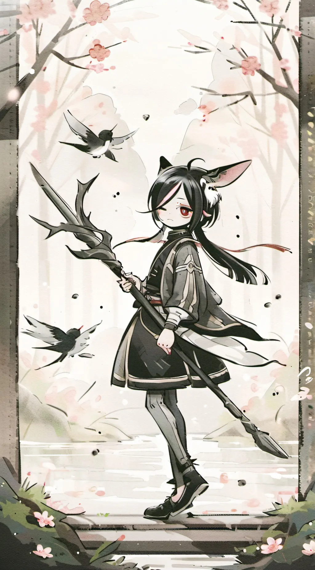 ai character: Katie background