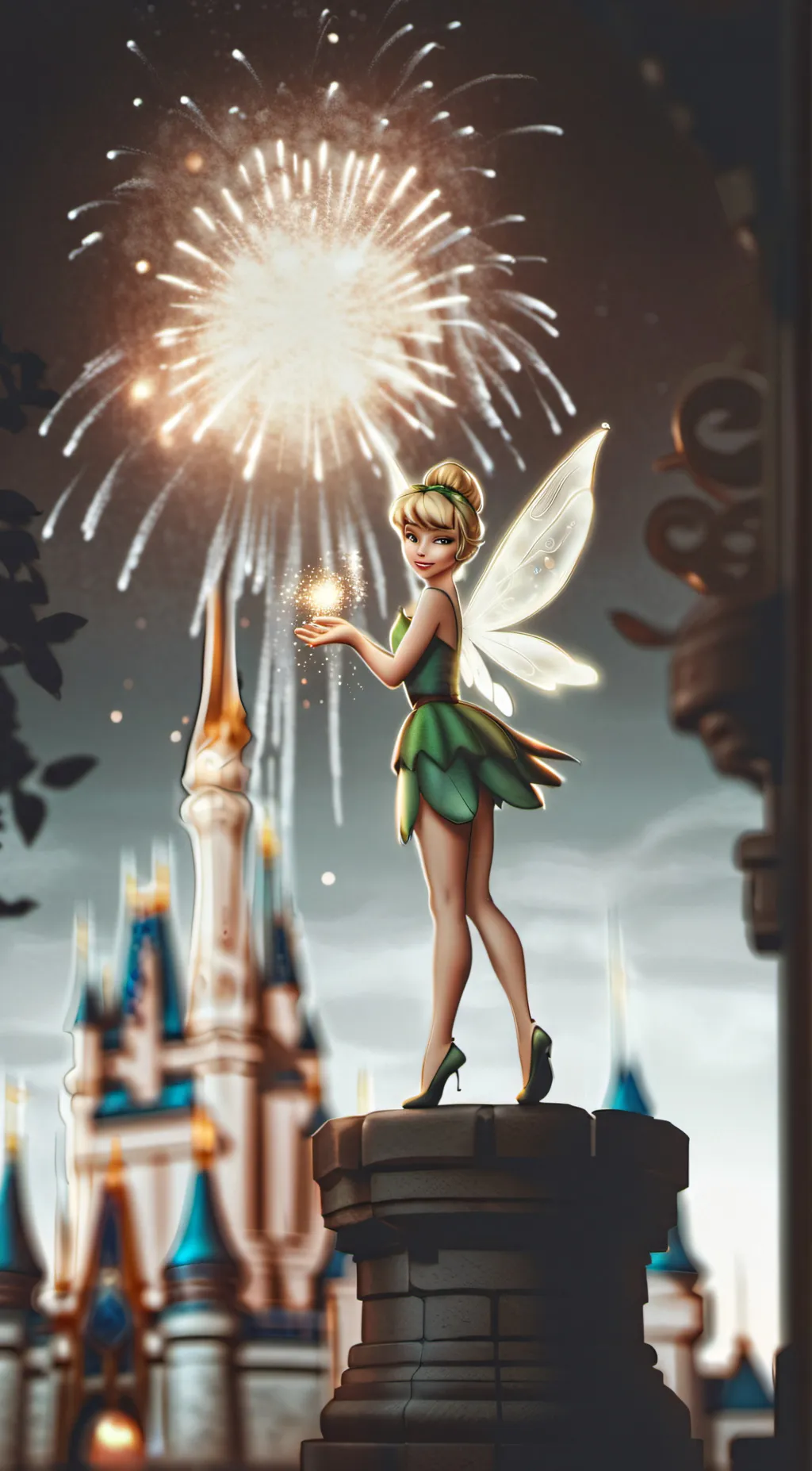 ai character: to background