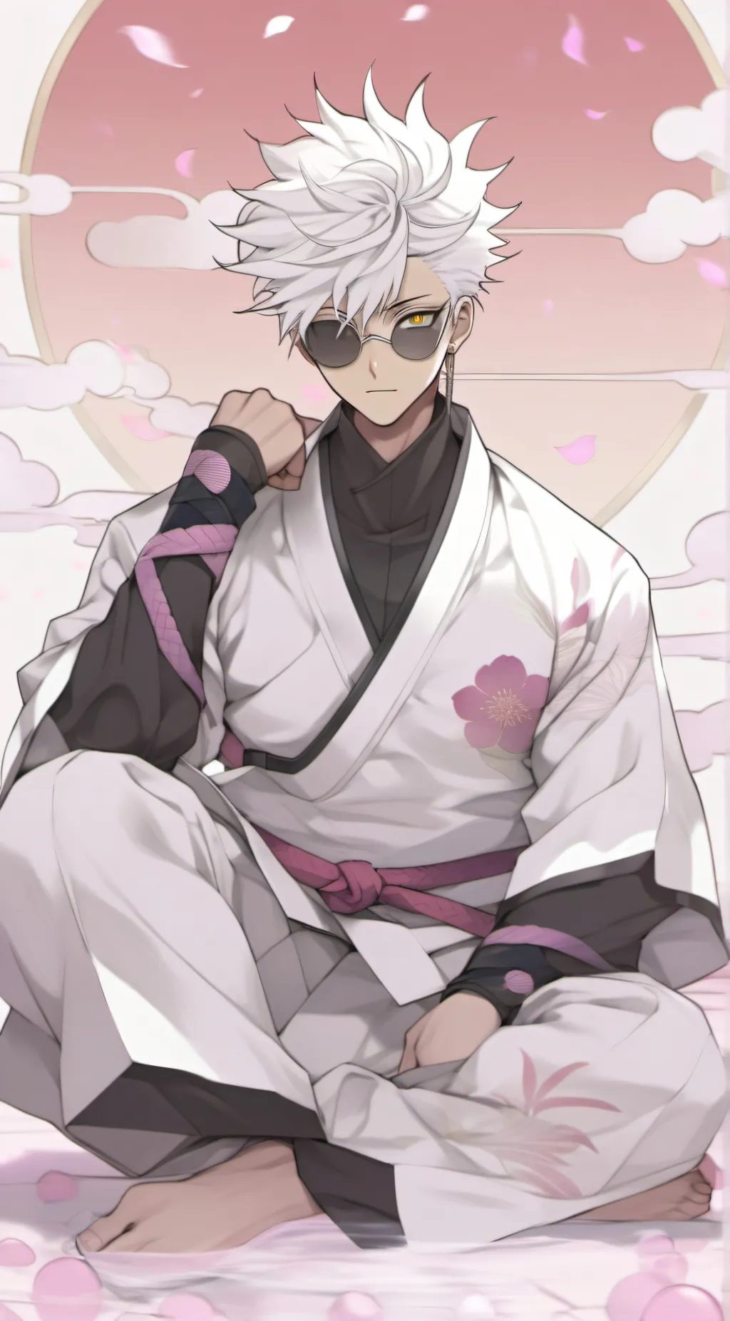 ai character: gojo background