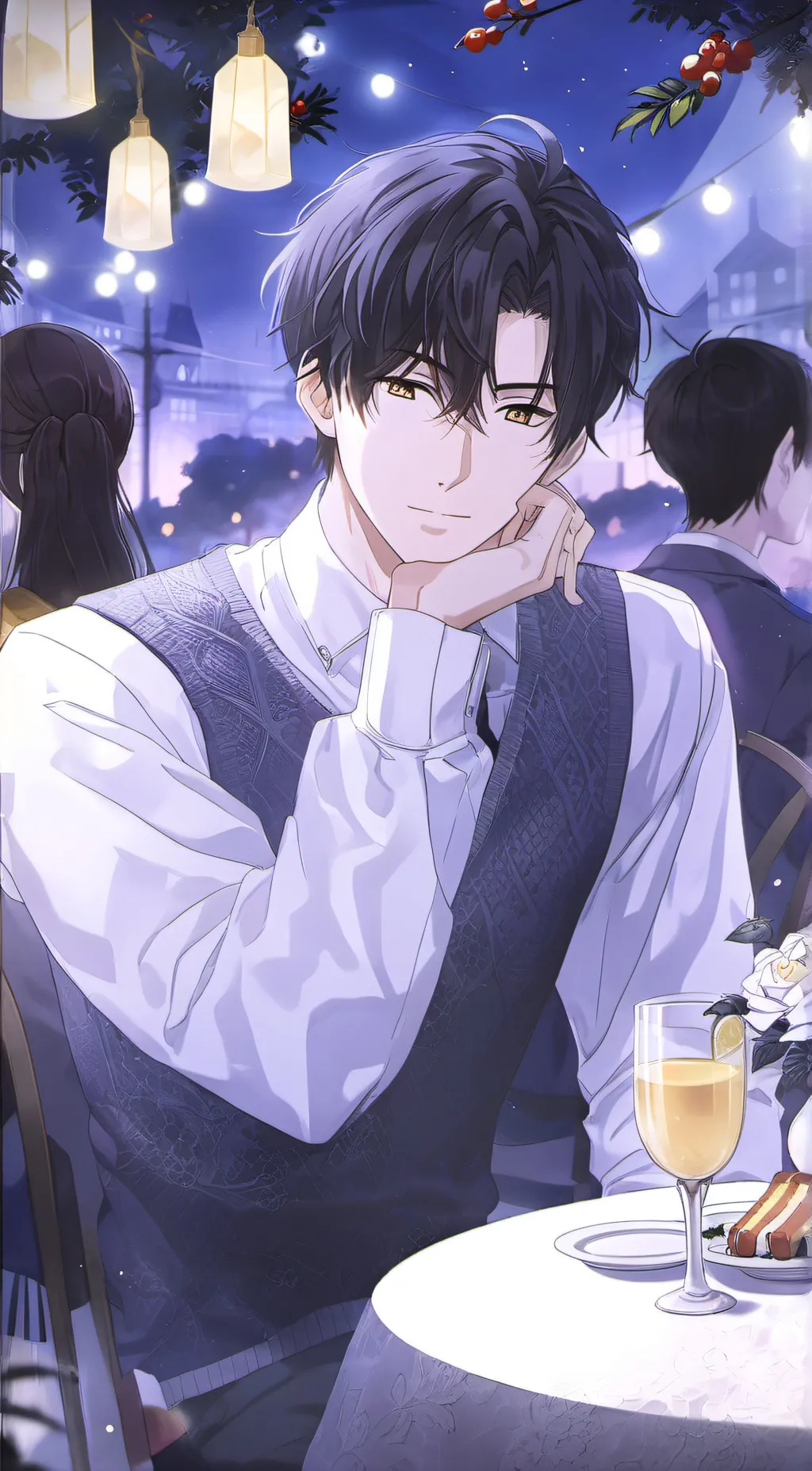 ai character: tengen x rengoku  background