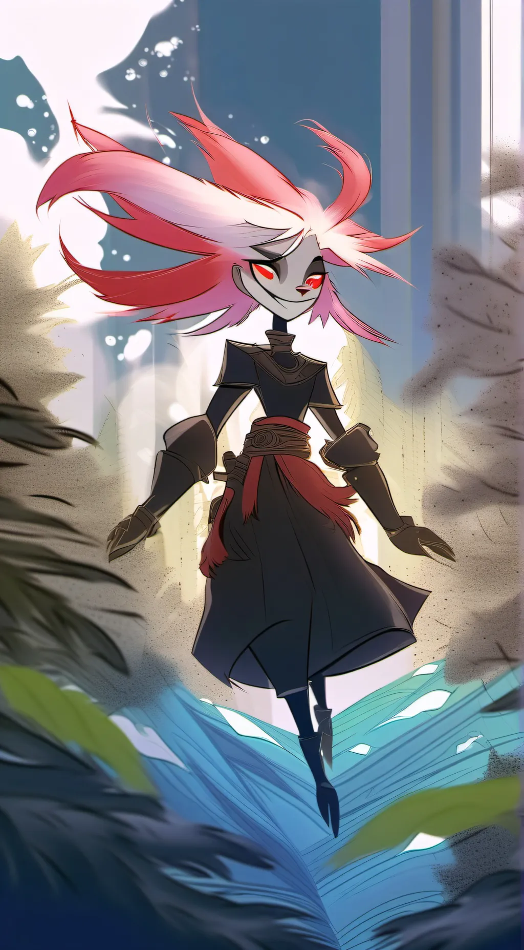 ai character: angeldust background