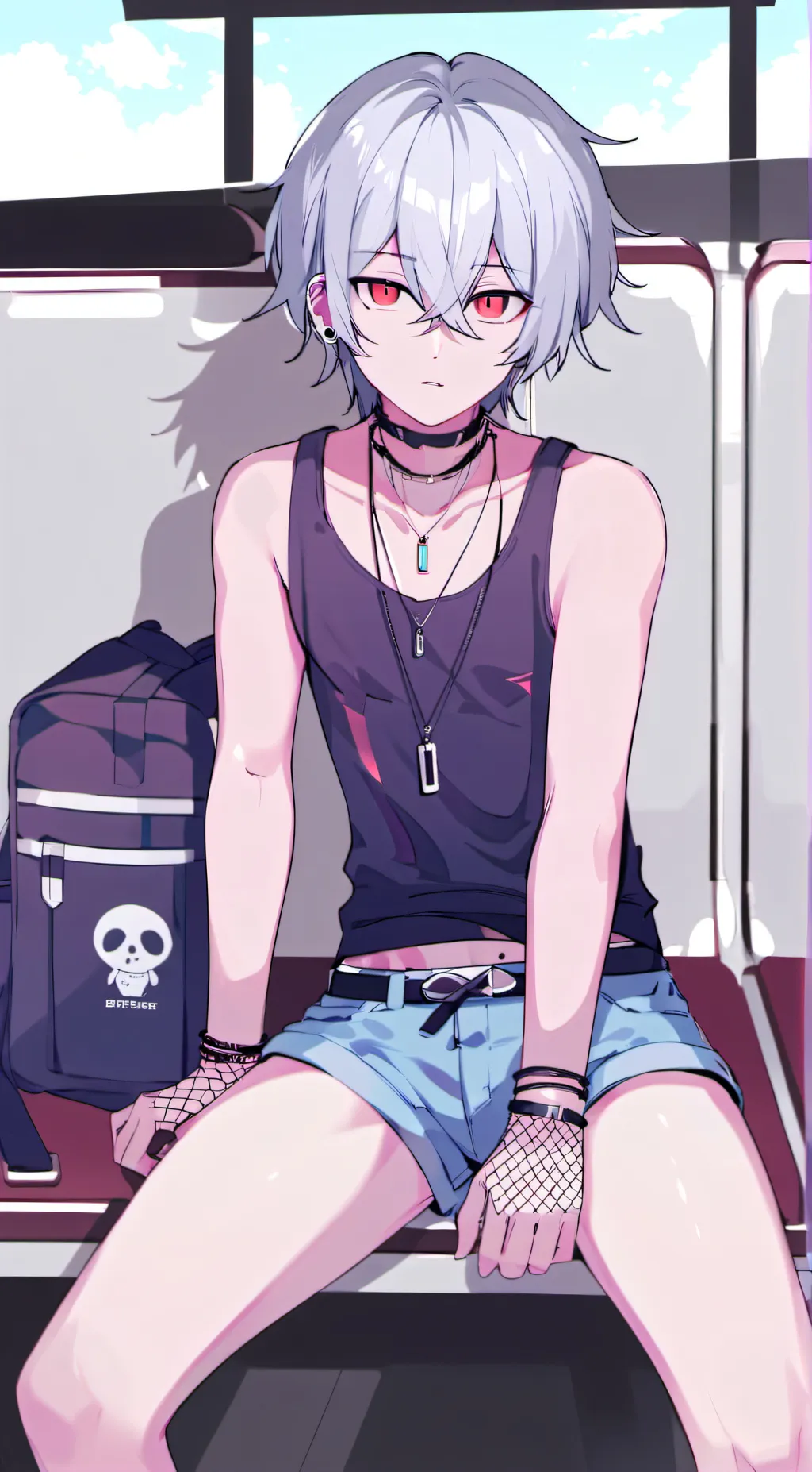 ai character: Moshi  background