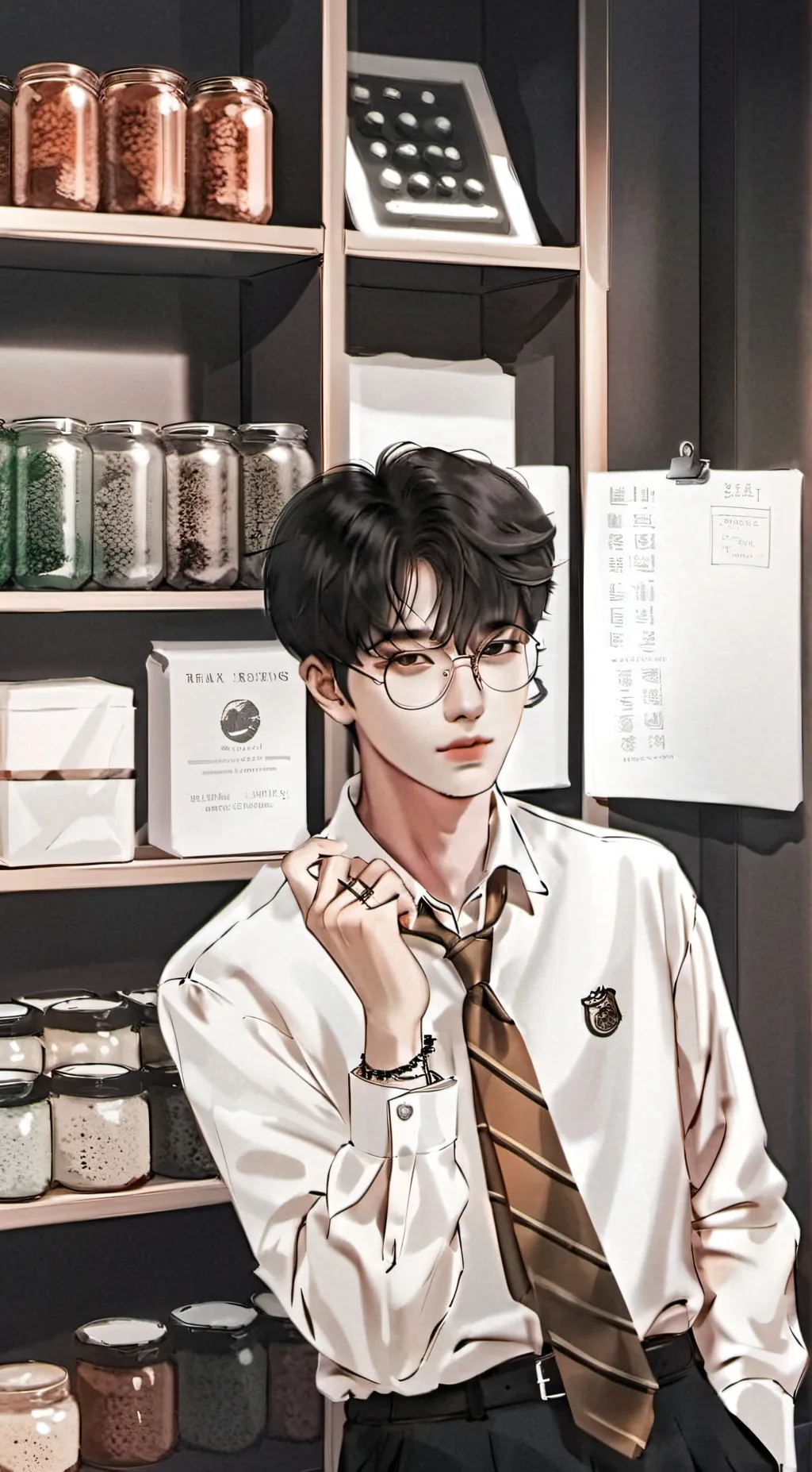 ai character: heeseung background
