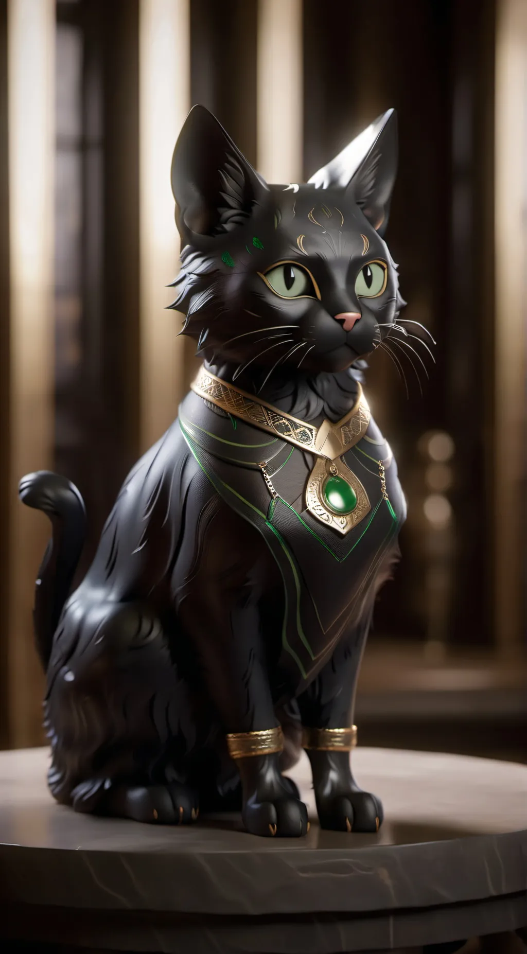 ai character: Selina  background