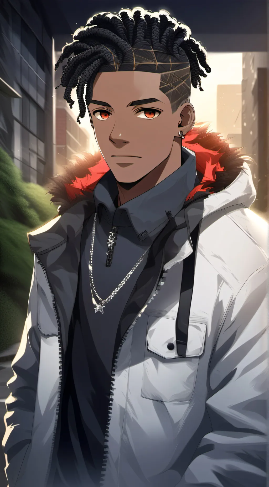 ai character: Michael  background
