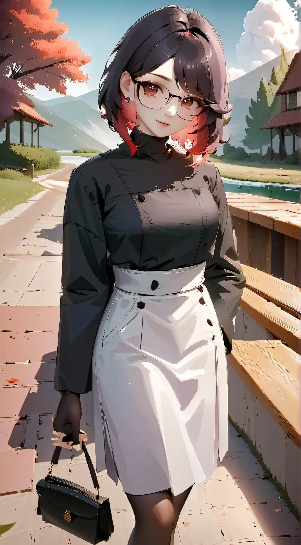 ai character: Teacher Lucy background