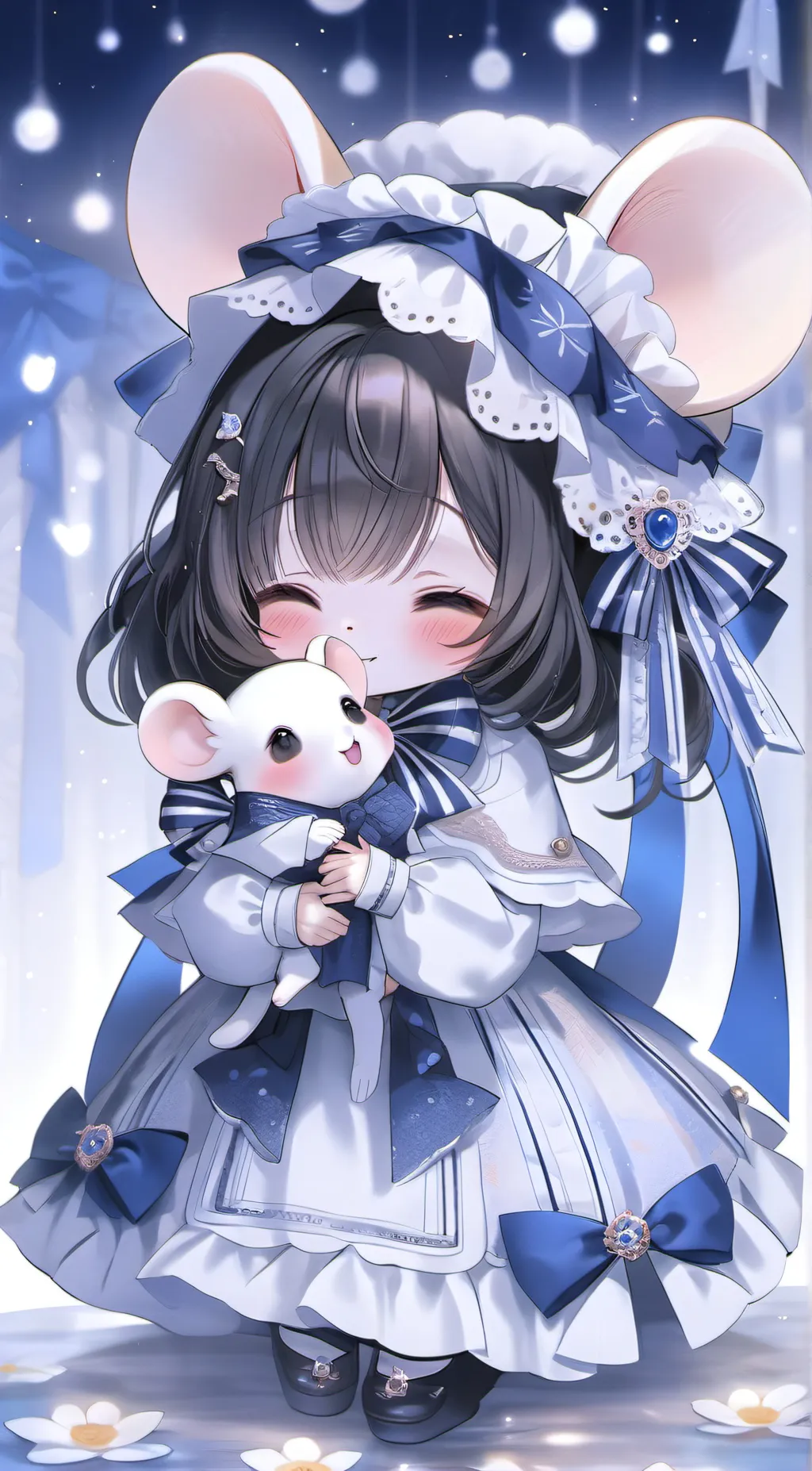 ai character: Sympathy mouse  background