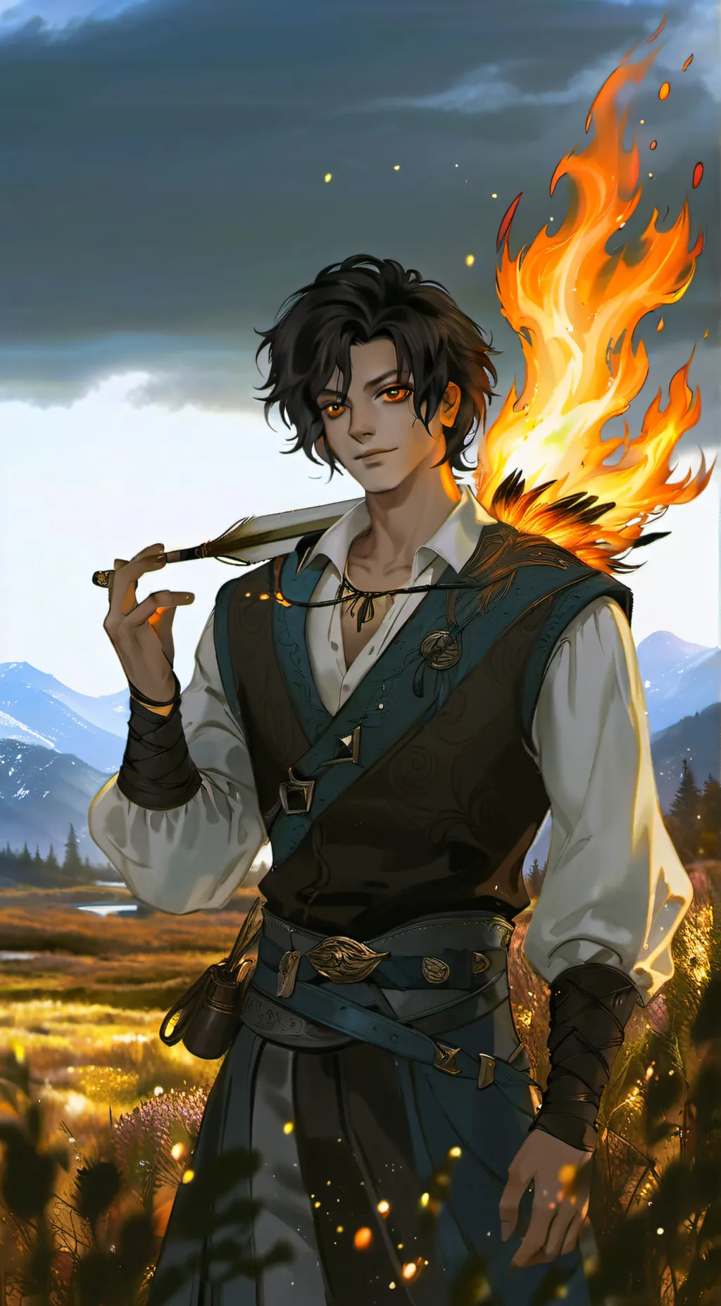 ai character: Leo Valdez background