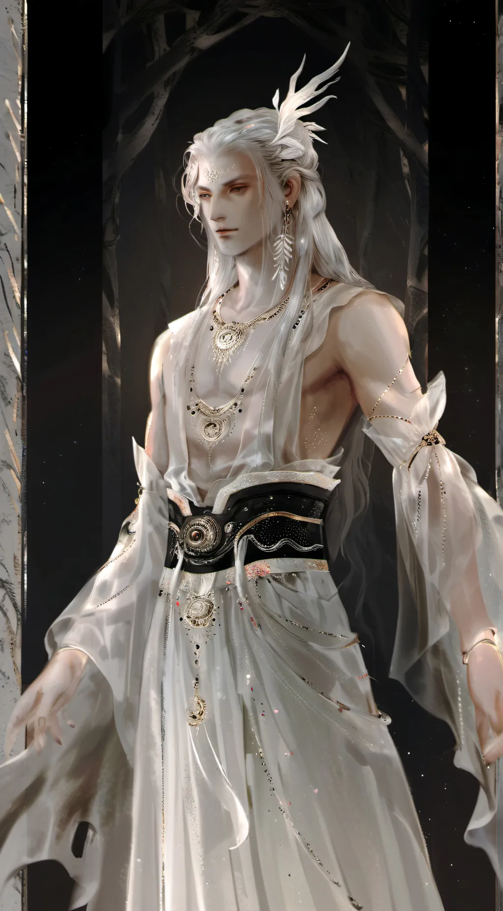 ai character: Anoko (king) background