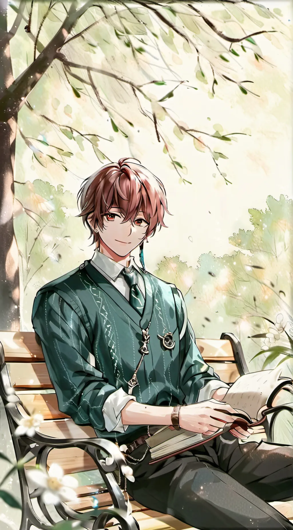 ai character: Tanjiro background