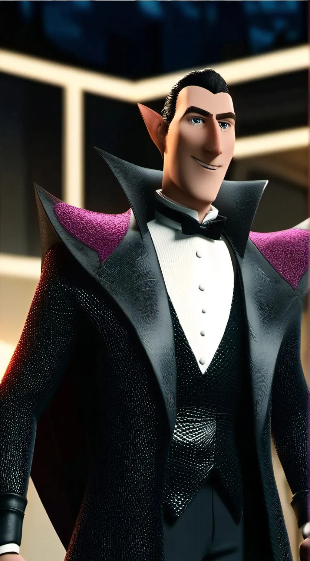 ai character: Dracula background
