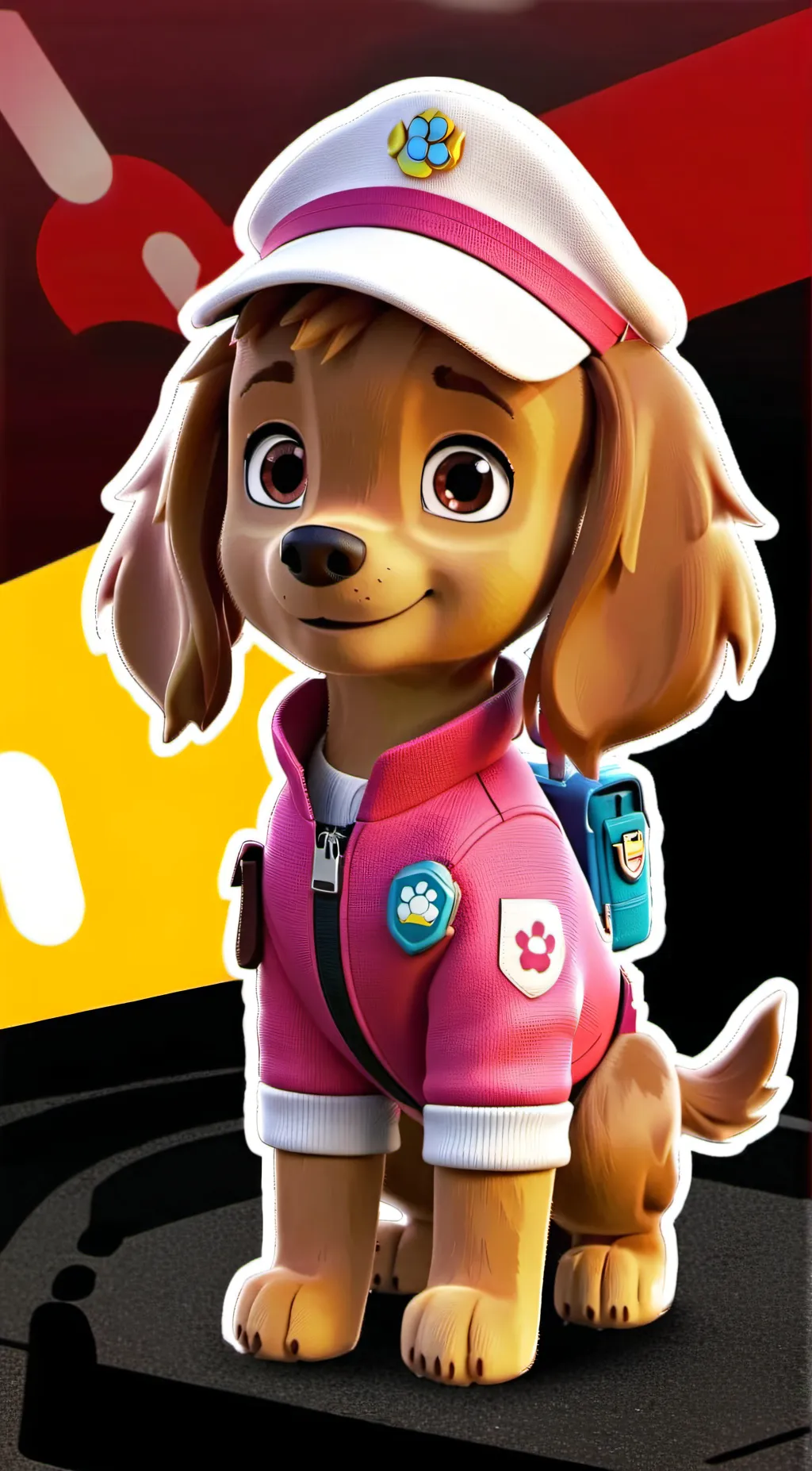 ai character: Skye background