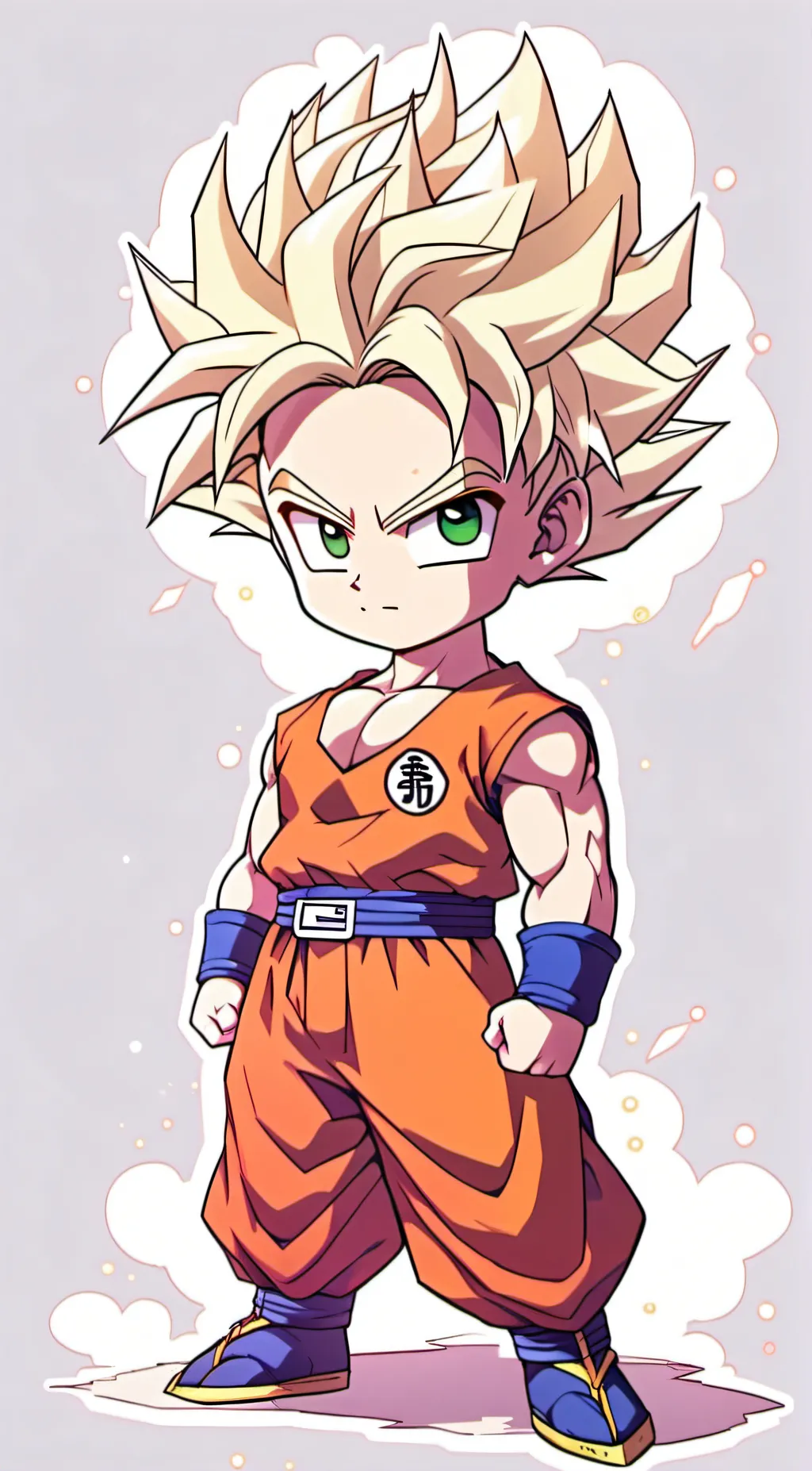 ai character: gt goku background