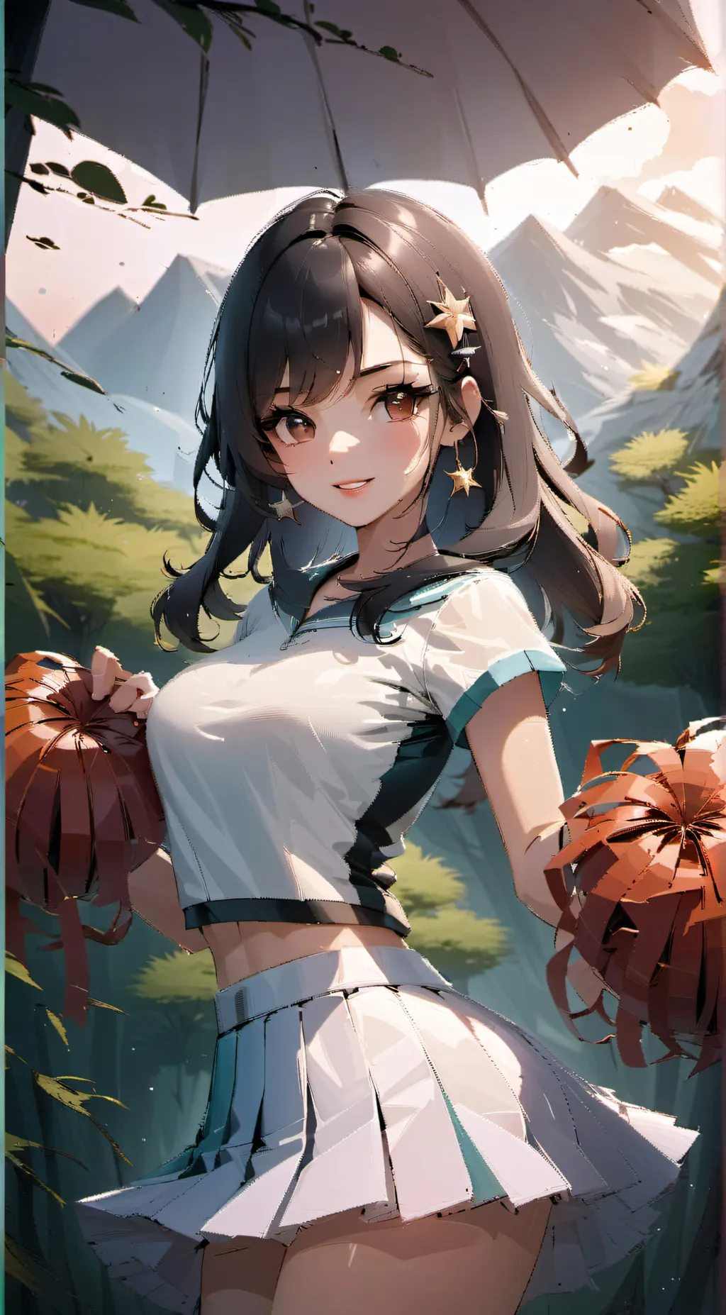 ai character: Zoey background