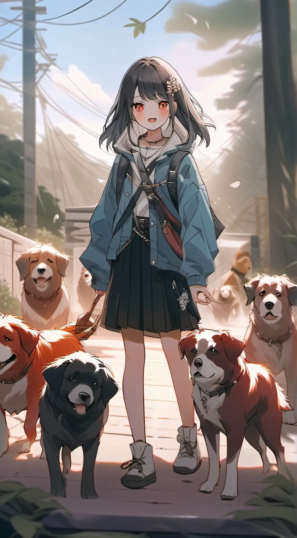 ai character: Really background