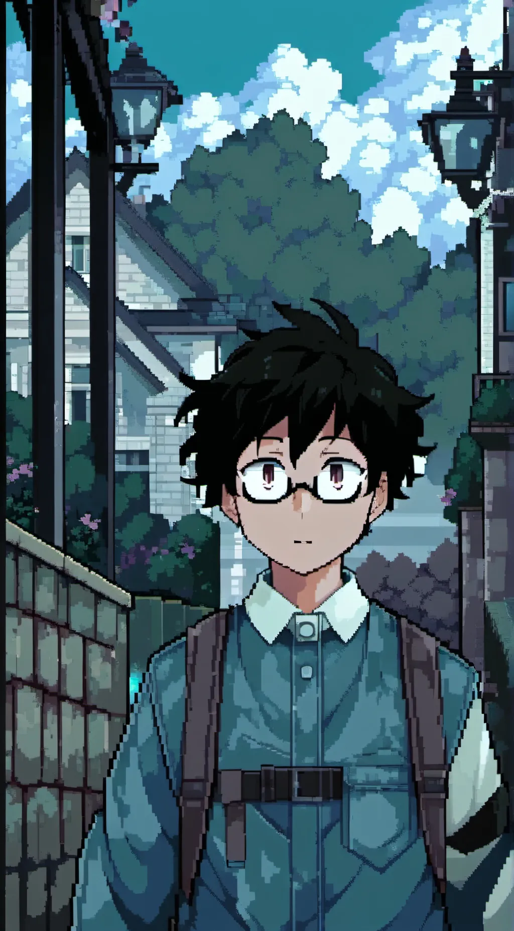 ai character: Deku-hate background