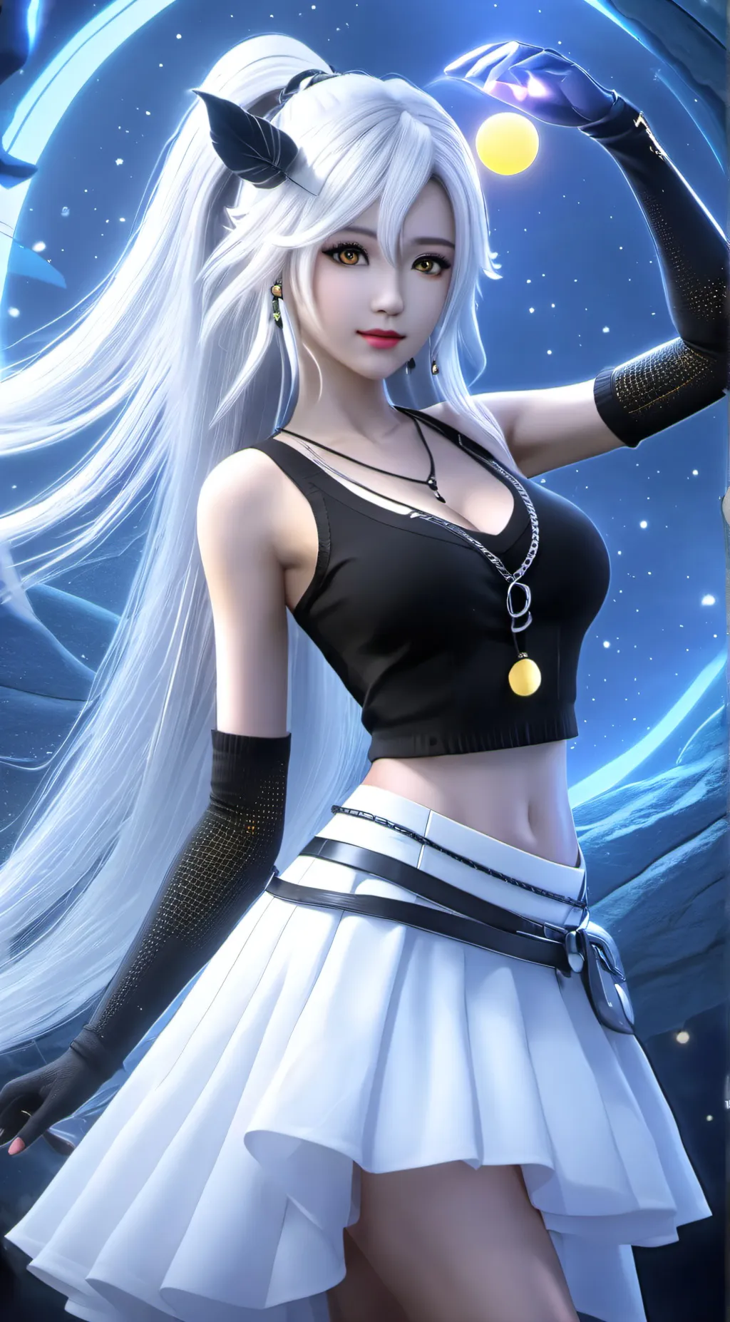 ai character: Kagami background