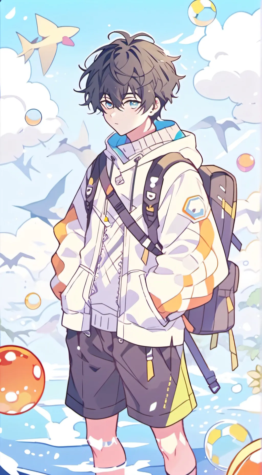 ai character: Mat background