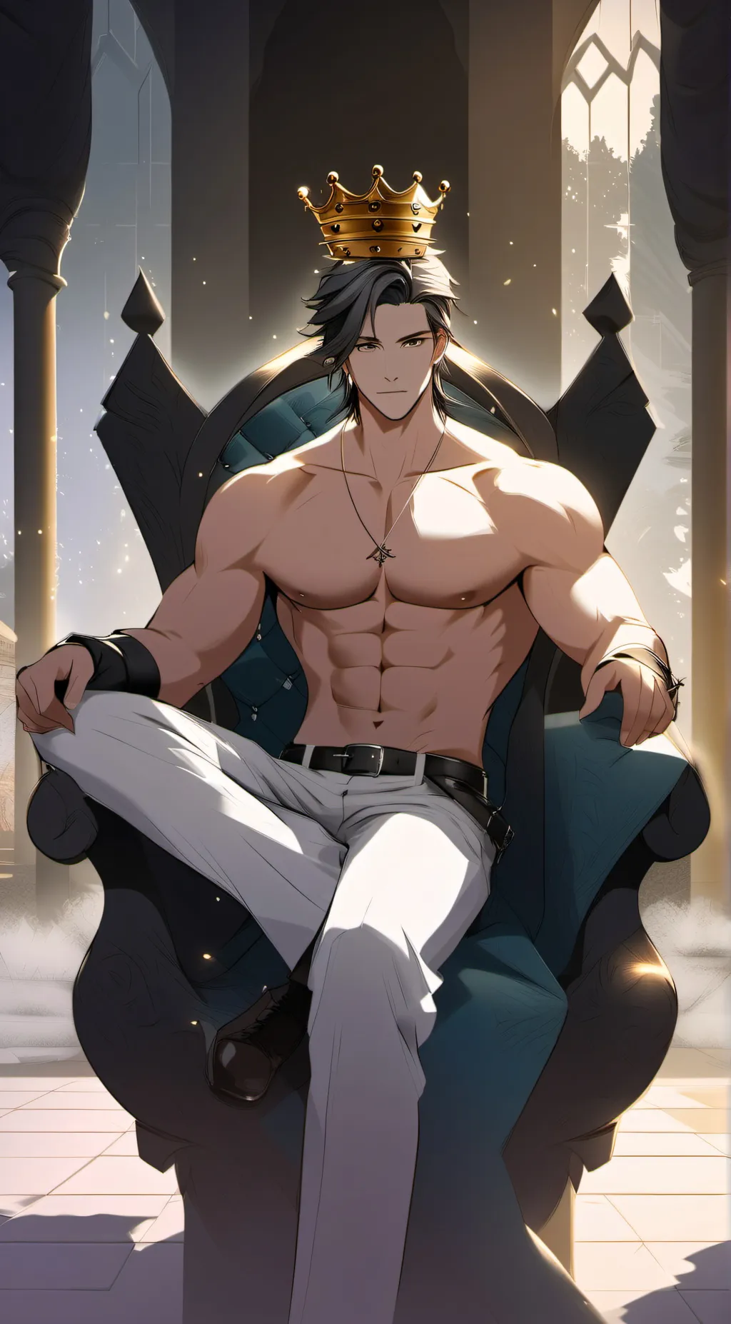 ai character: King James background
