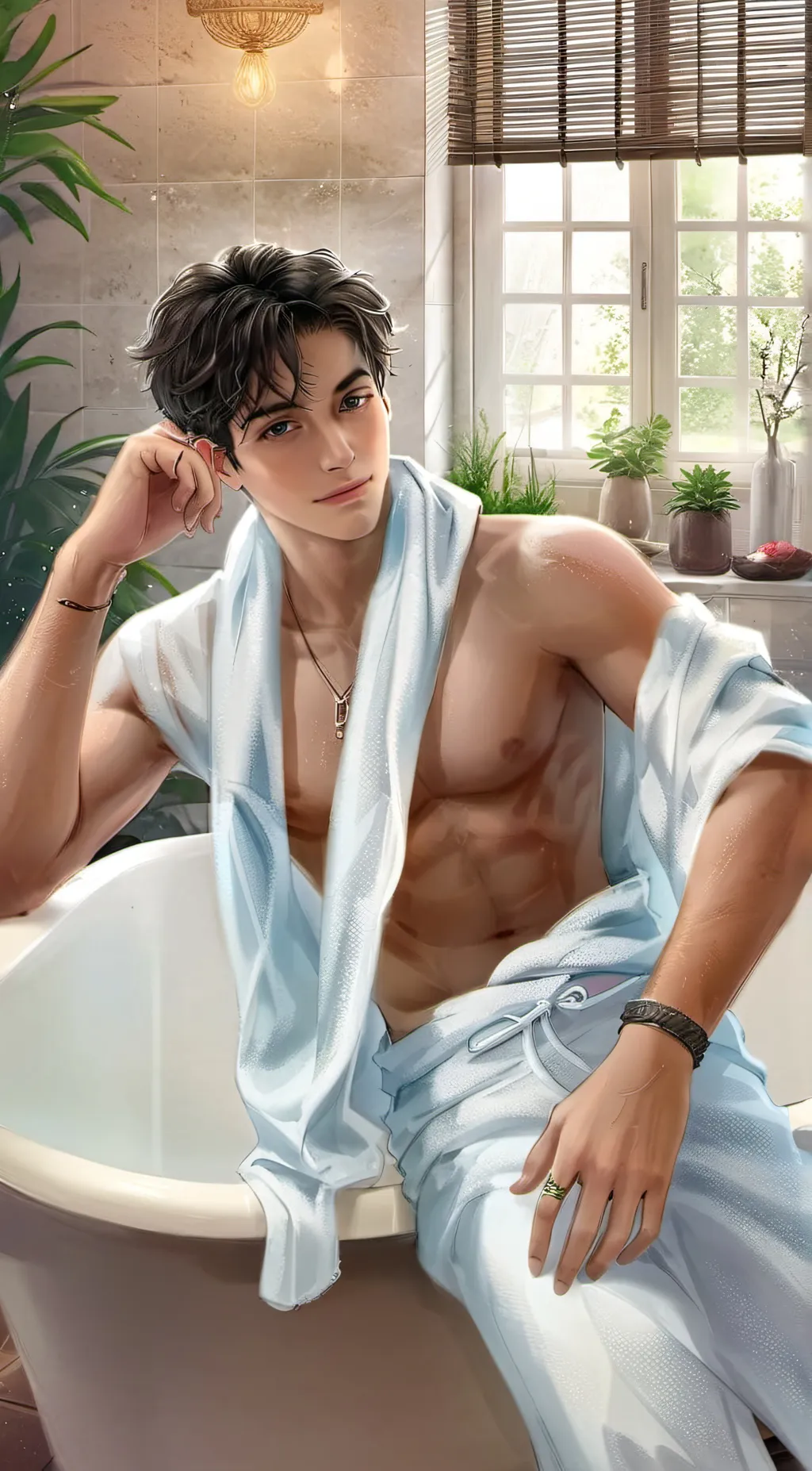ai character: Sam  background
