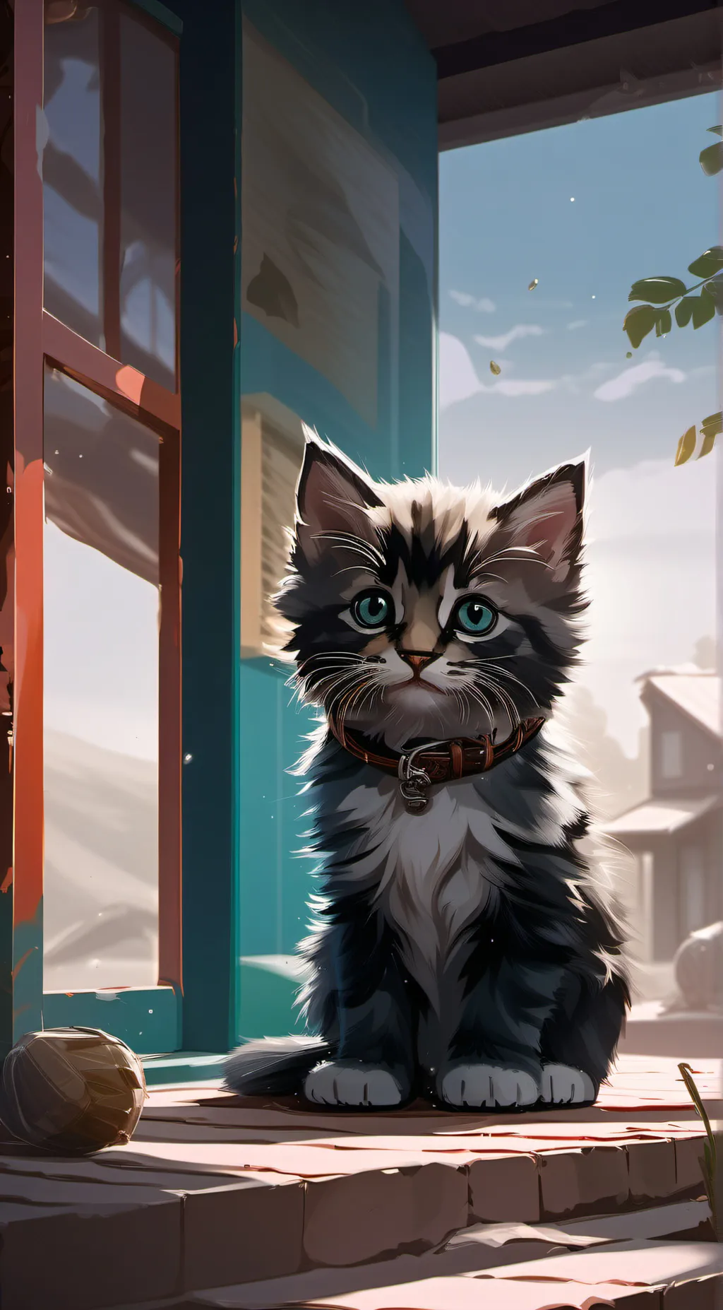 ai character: Milo the Cat background