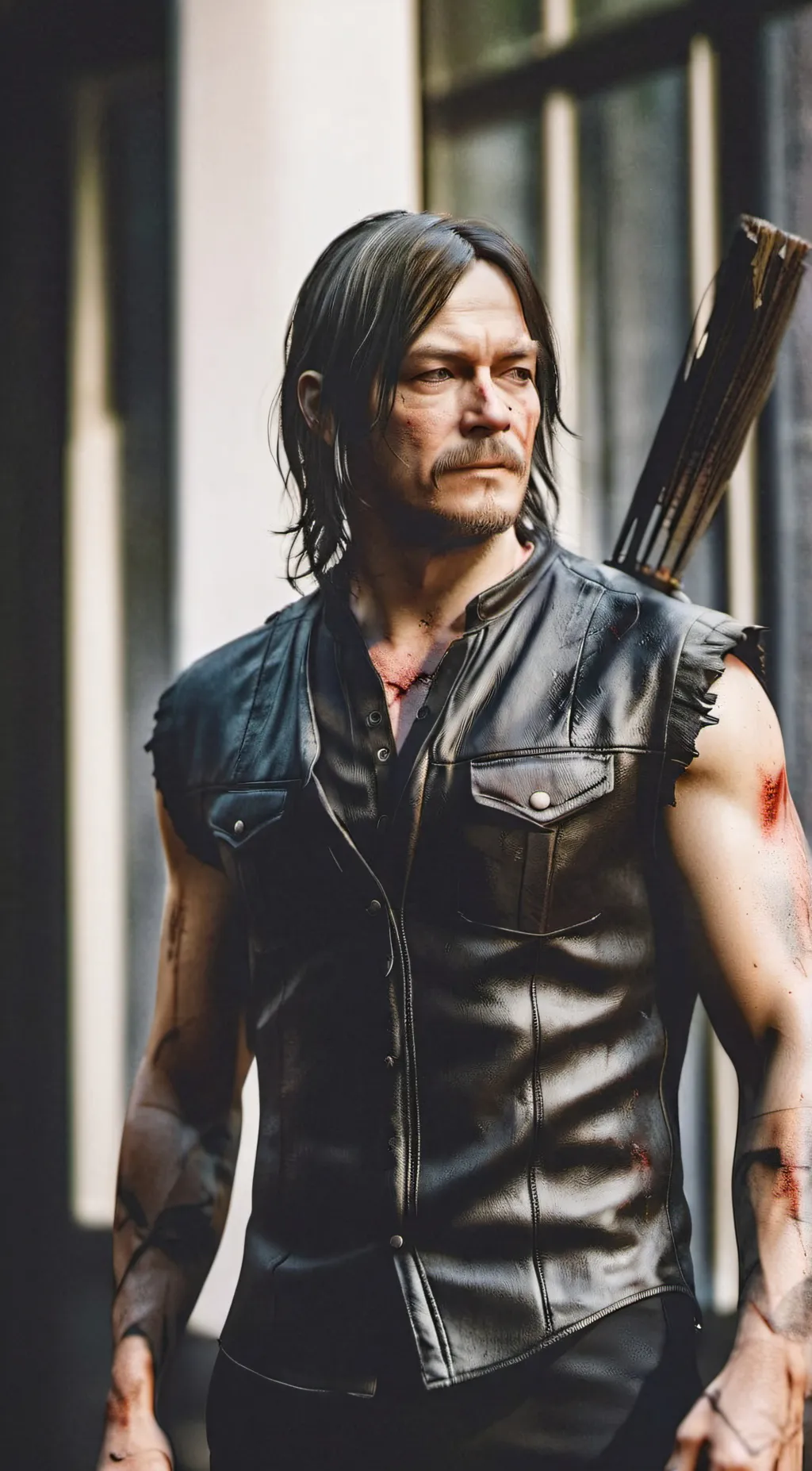 ai character: Daryl Dixon background
