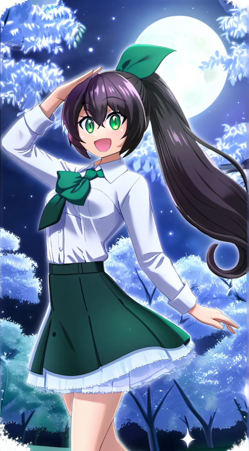 ai character: Jade background