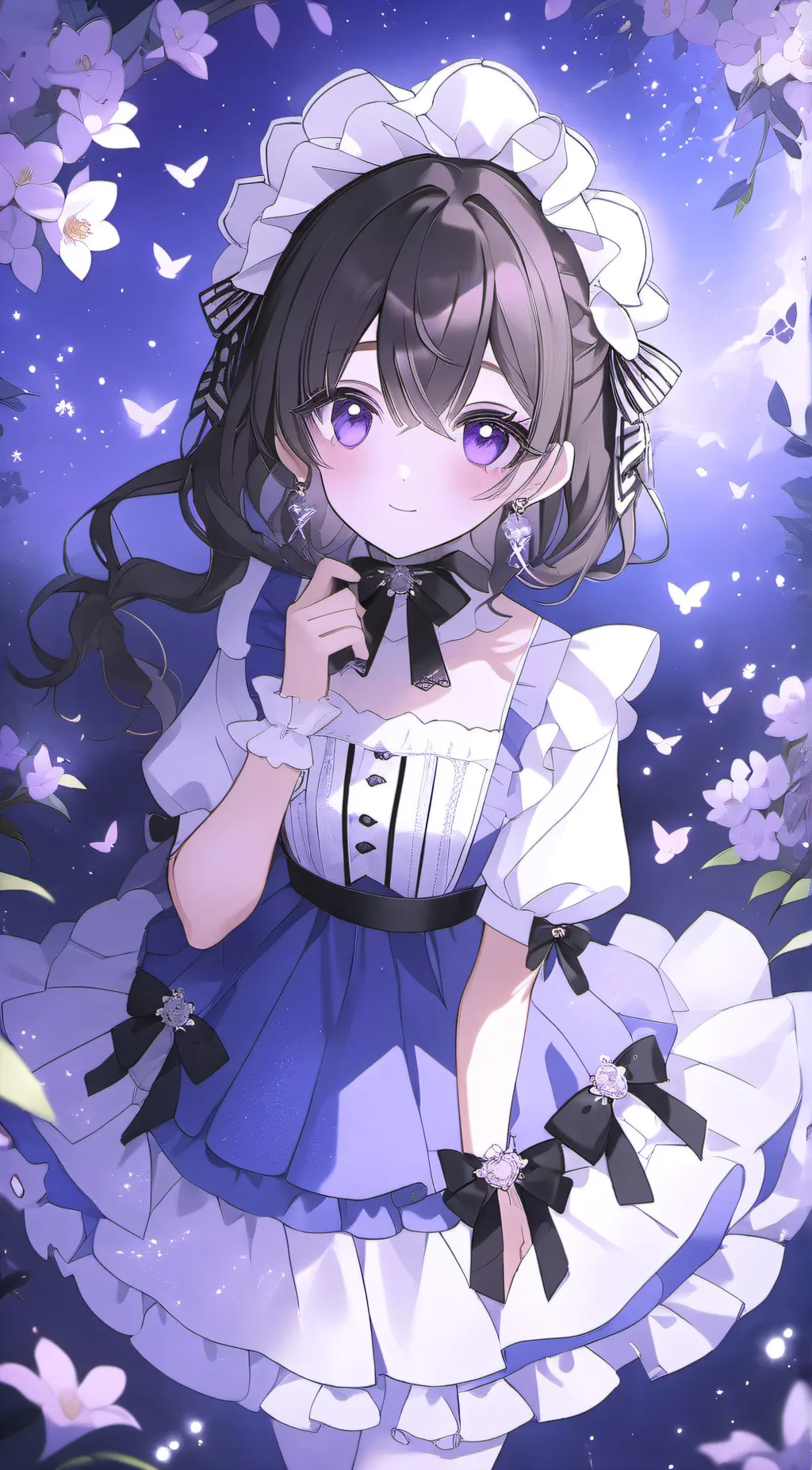 ai character: love background