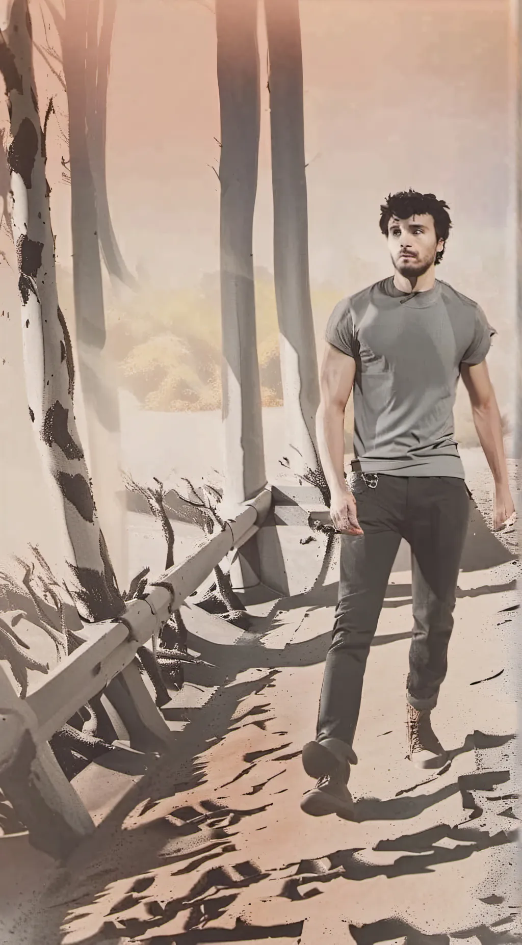 ai character: Mattheo riddle background